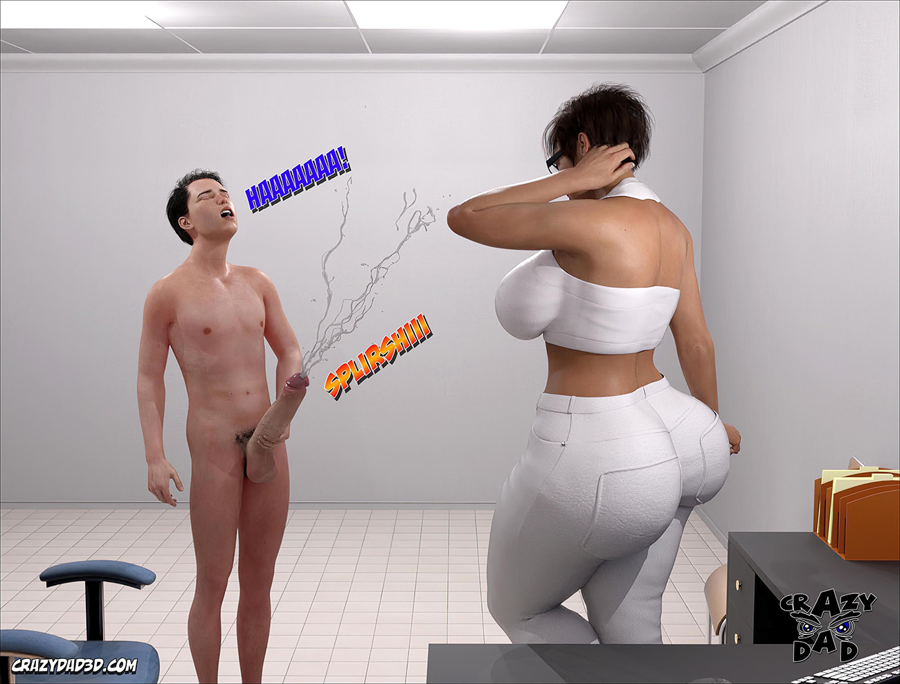 [CrazyDad3D] DR.BRANDIE parte 27 (Comic Porn)