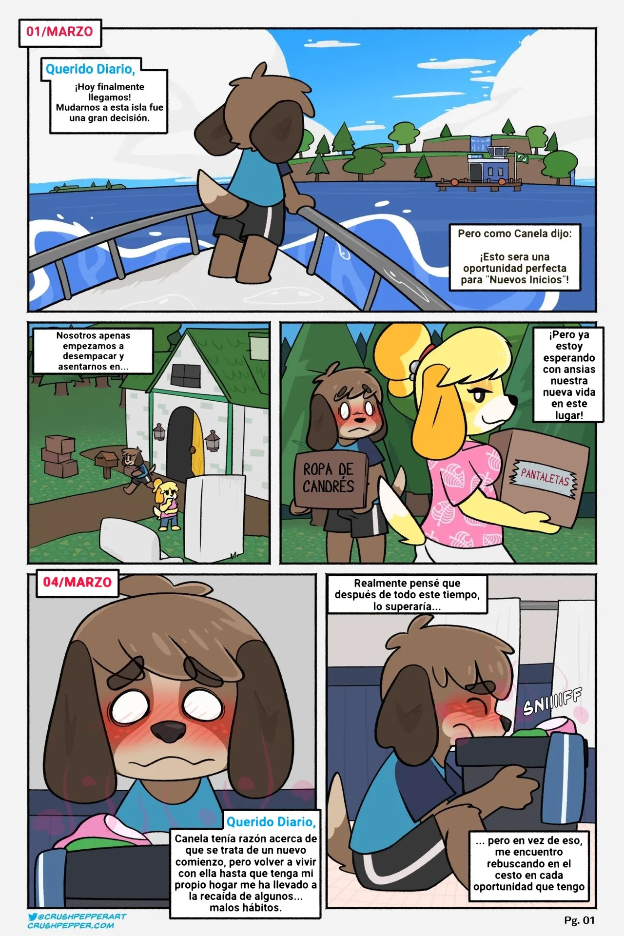 [CRUSHPEPPER] Digbys New Horizon (Animal Crossing)