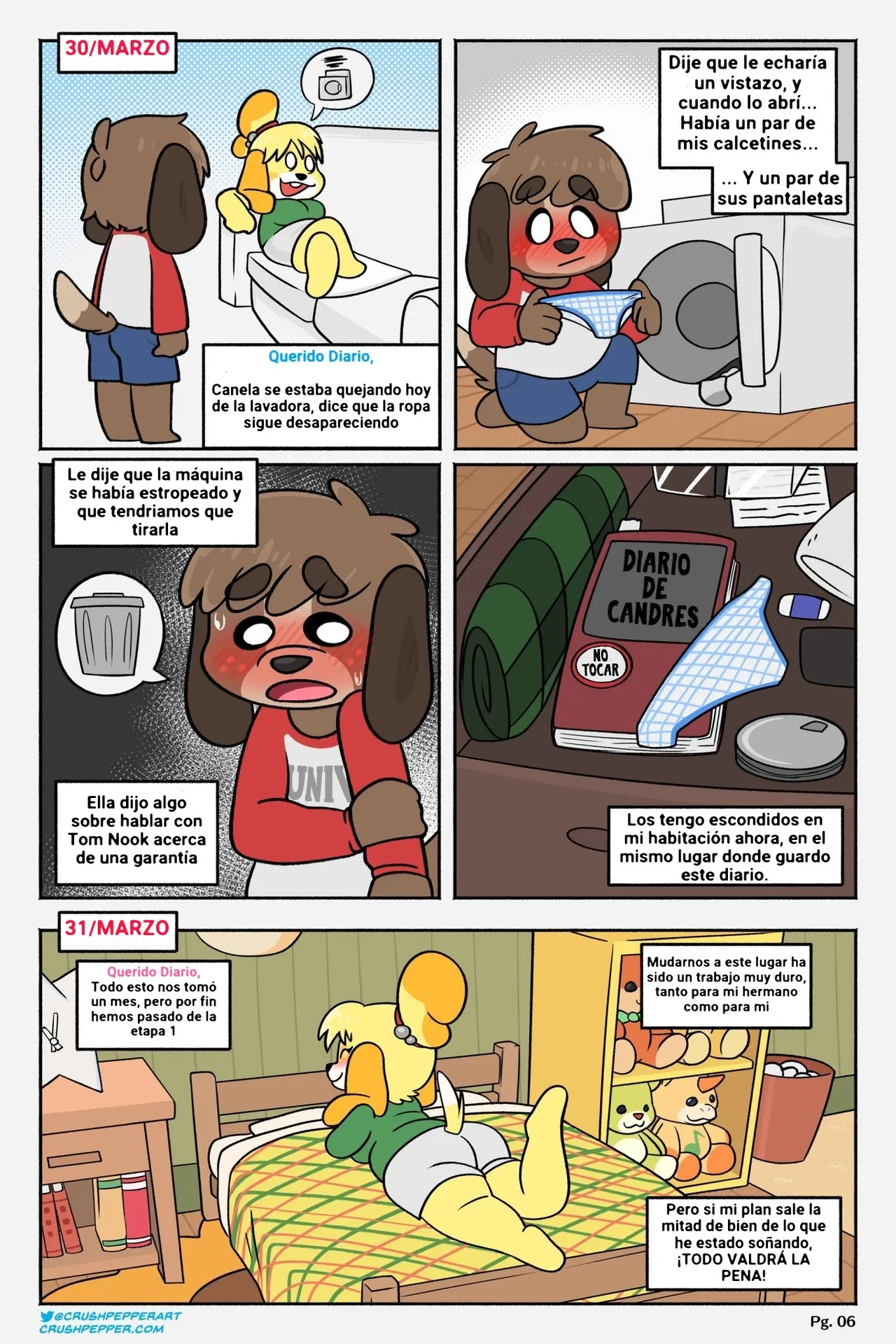 [CRUSHPEPPER] Digbys New Horizon (Animal Crossing)