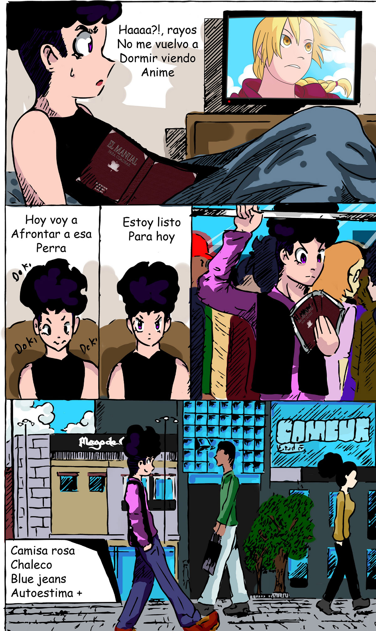 [Maidrack] El MANUAL para CUADRAR parte 1 (Comic Porn)