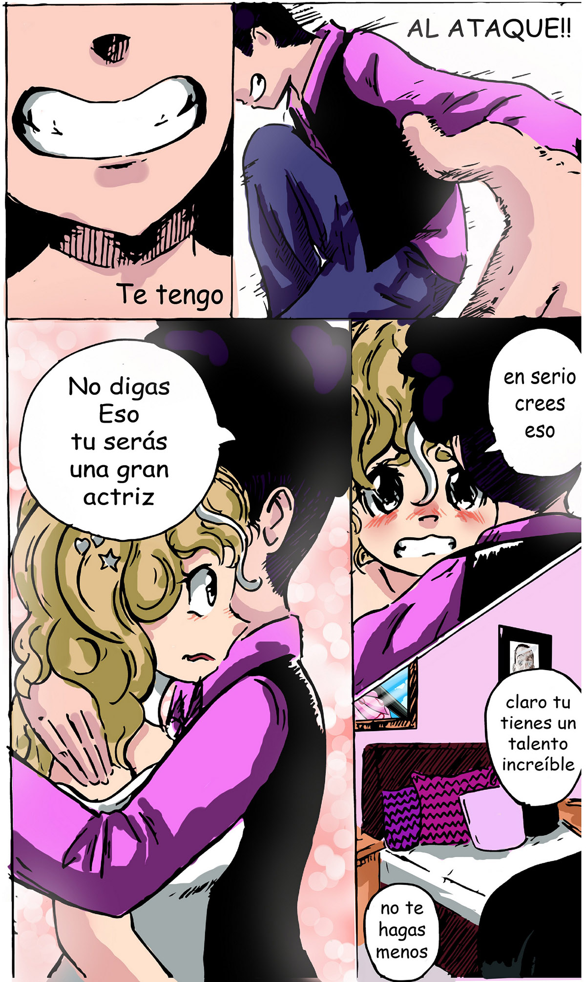 [Maidrack] El MANUAL para CUADRAR parte 1 (Comic Porn)