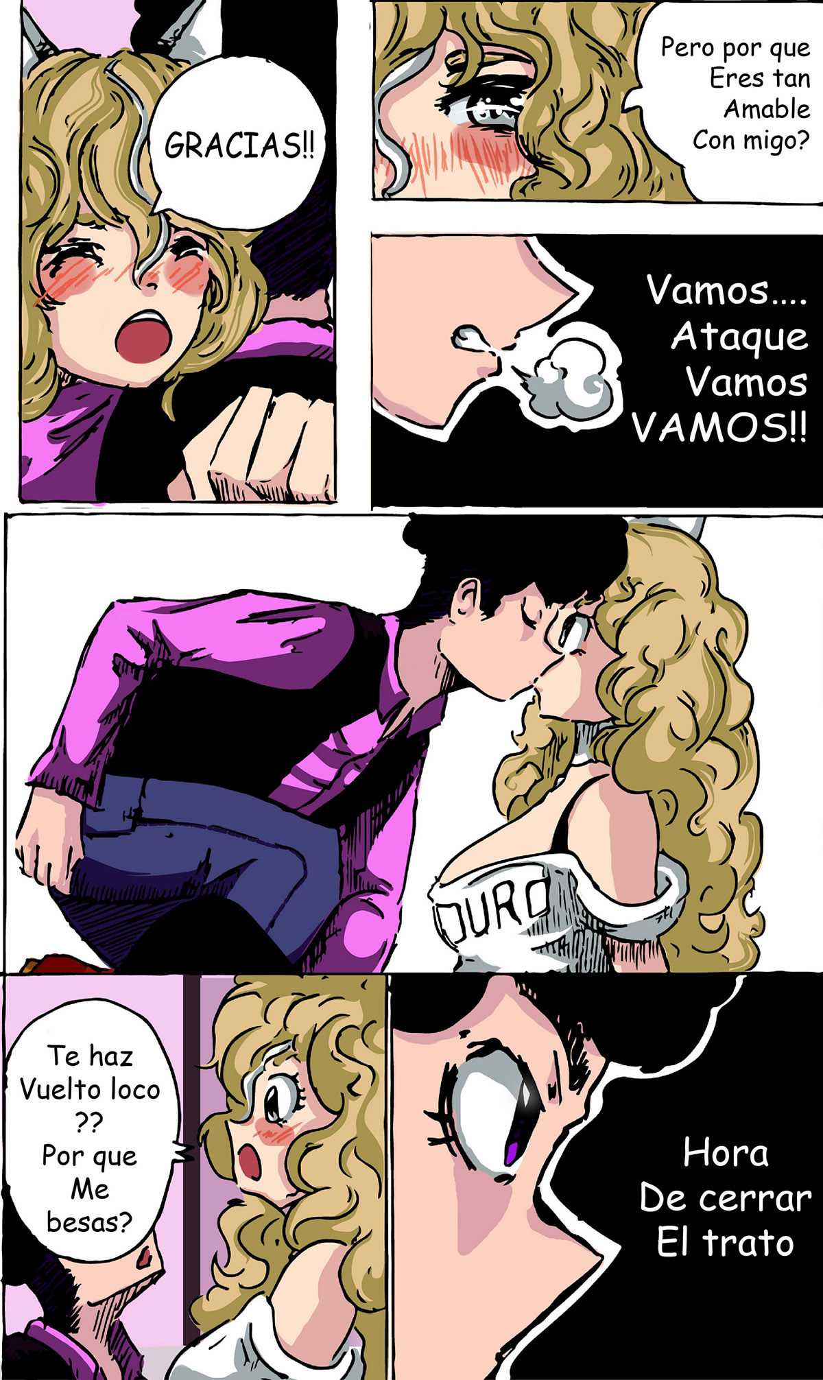 [Maidrack] El MANUAL para CUADRAR parte 1 (Comic Porn)