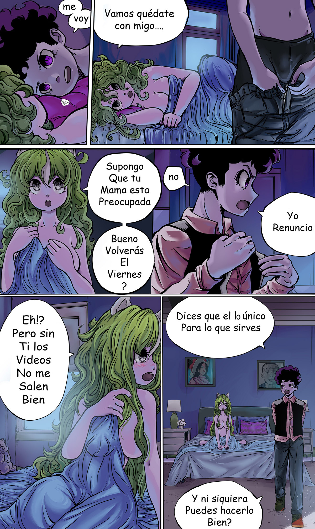 [Maidrack] El MANUAL para CUADRAR parte 1 (Comic Porn)