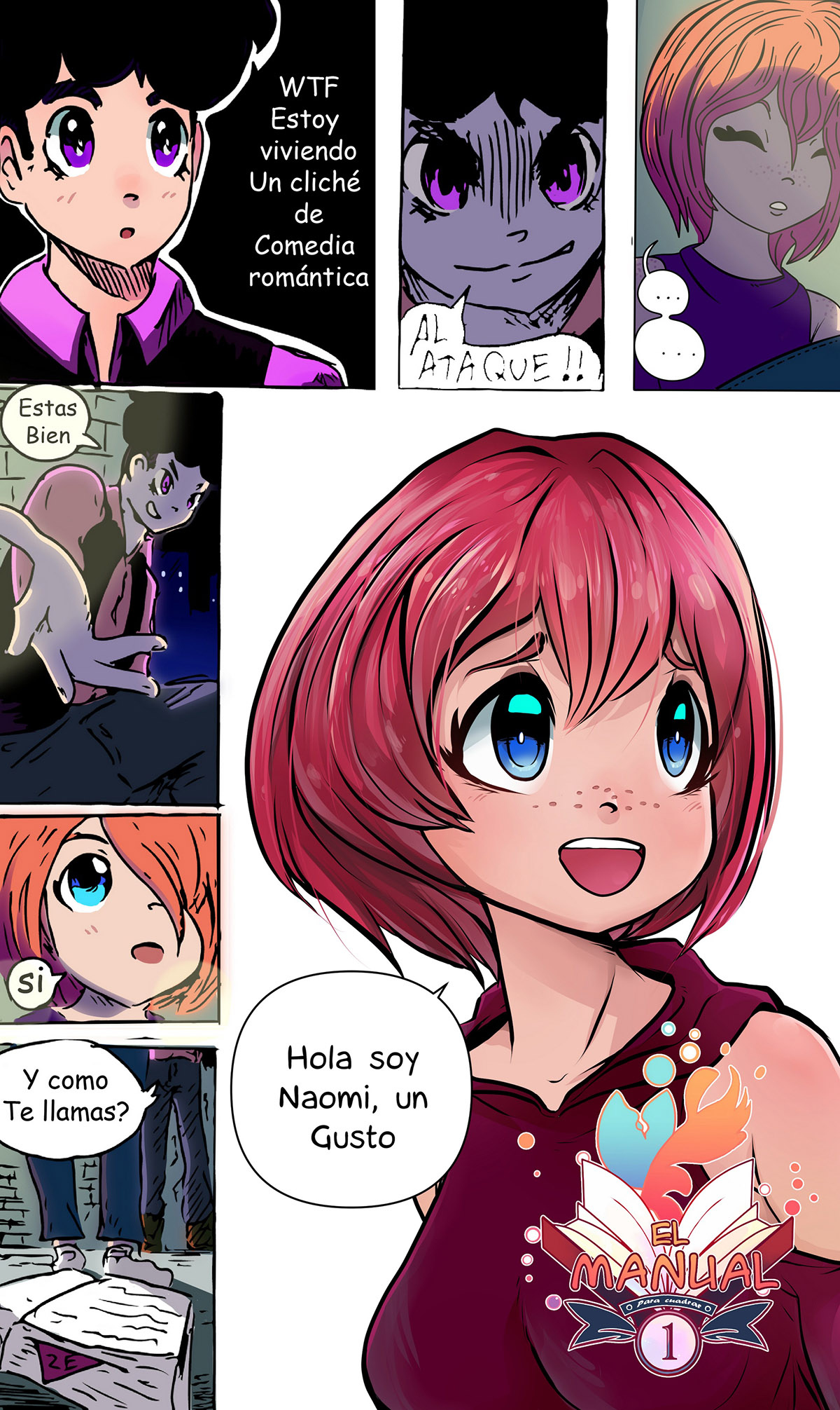 [Maidrack] El MANUAL para CUADRAR parte 1 (Comic Porn)