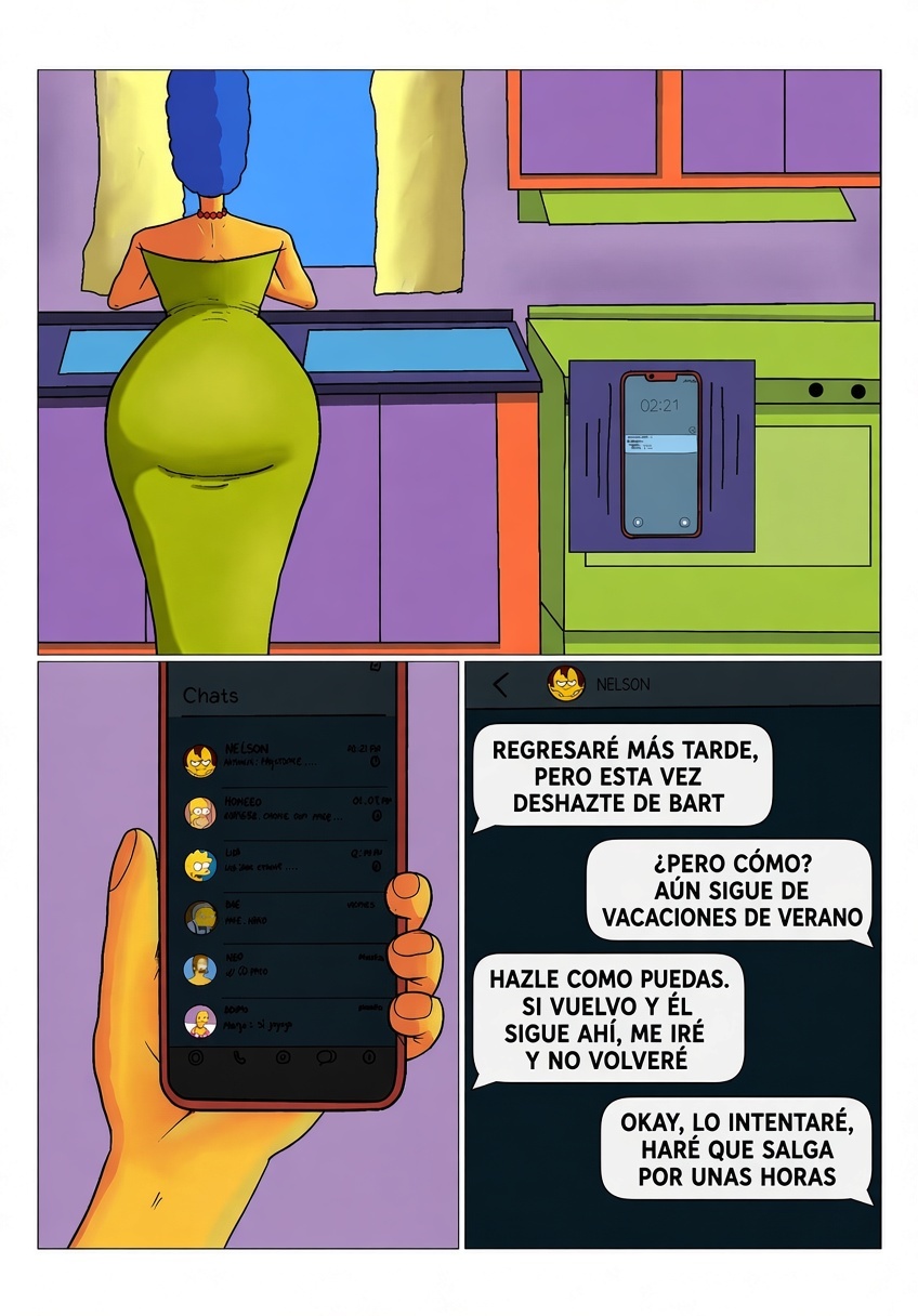 [RoseF] El Secreto de Marge (The Simpsons)