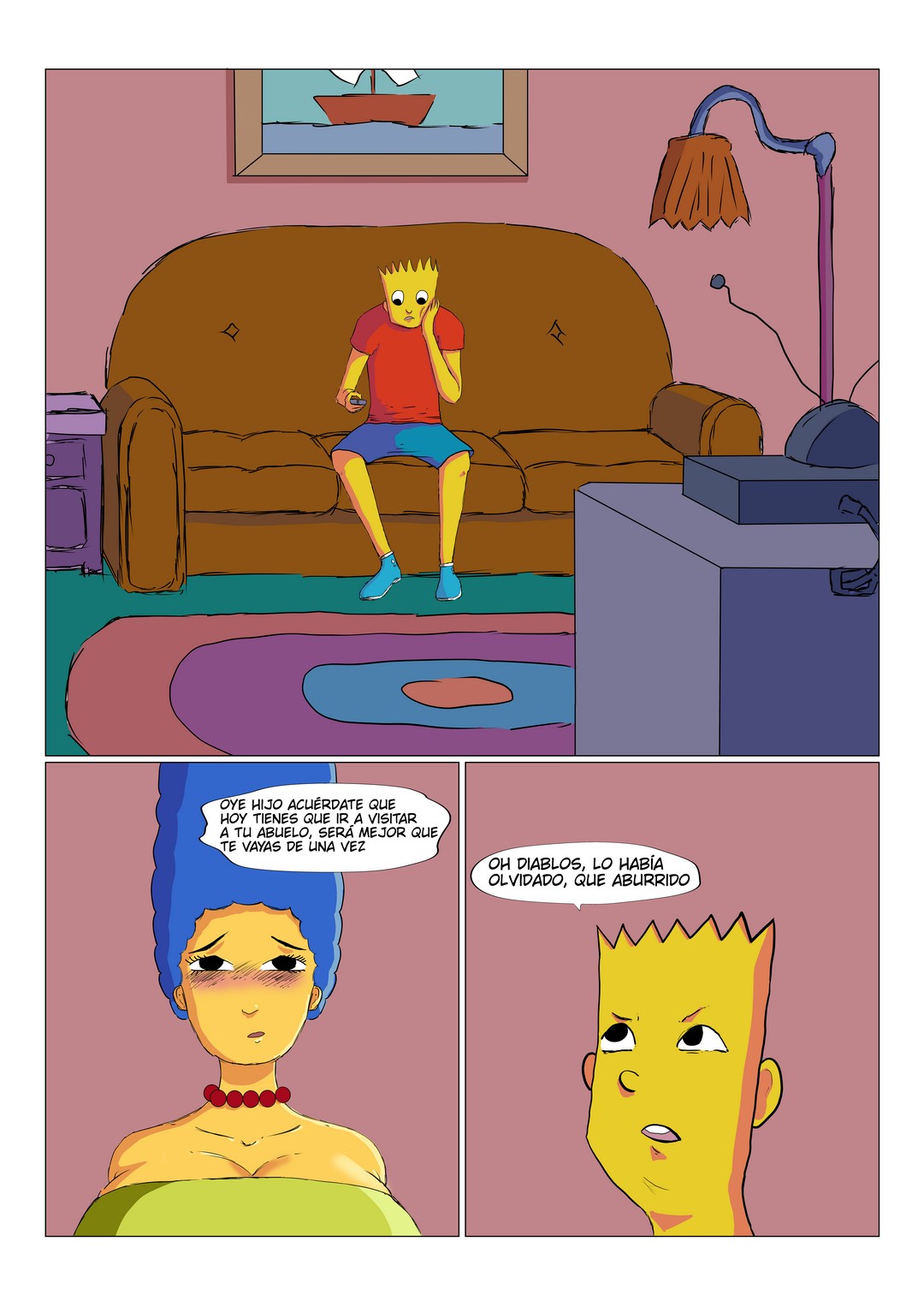[RoseF] El Secreto de Marge (The Simpsons)