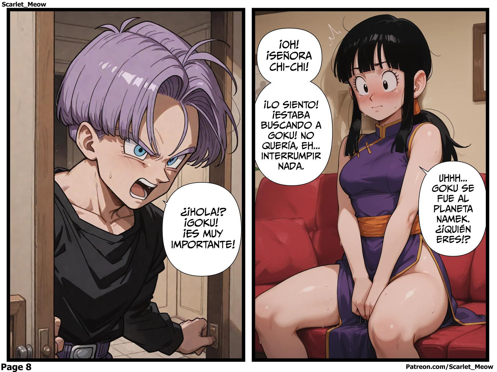 [Scarlet Meow] GOKUS Absence parte 6 (Dragon Ball Z)