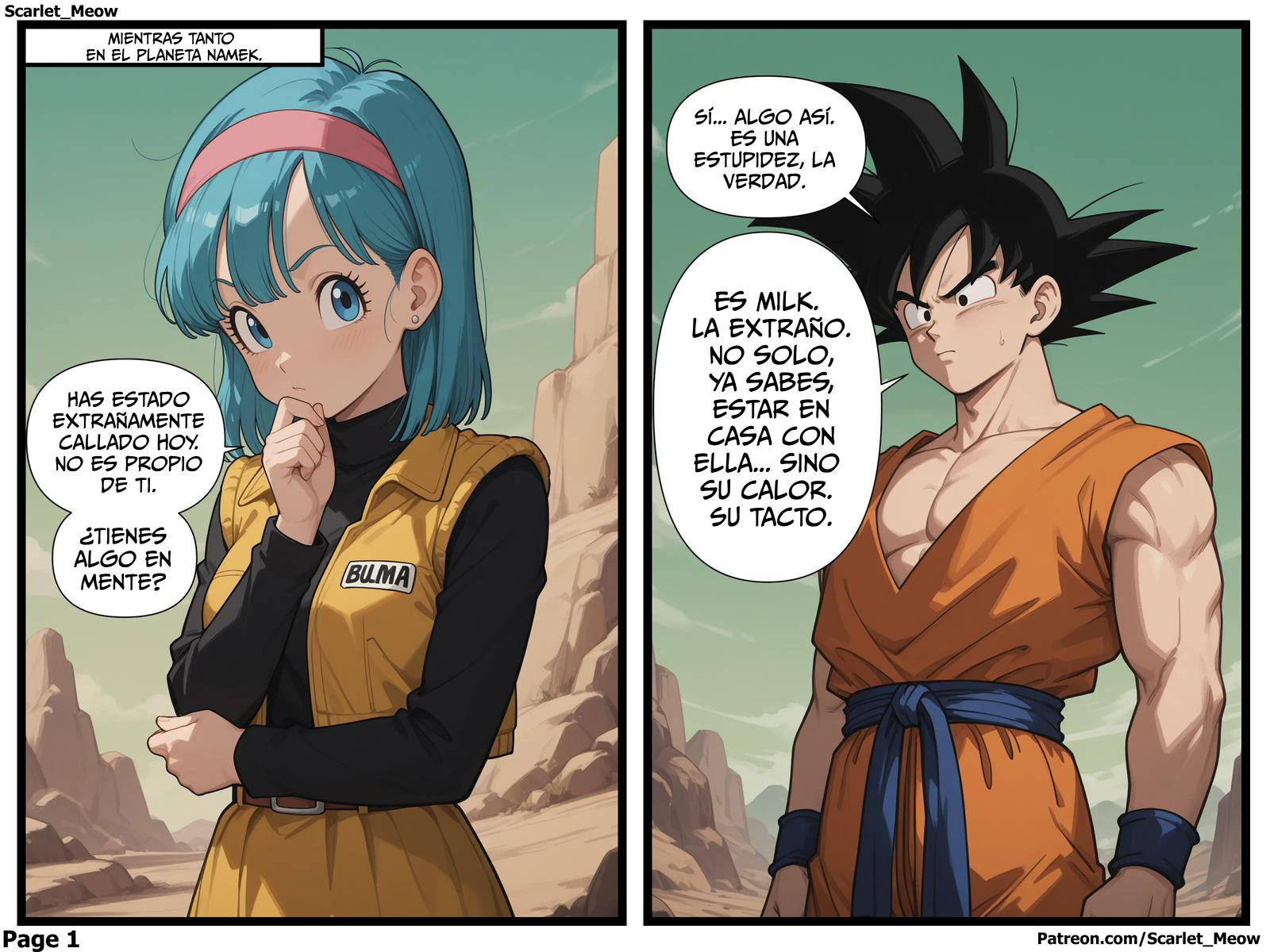 [Scarlet Meow] GOKUS Absence parte 7 (Dragon Ball Z)