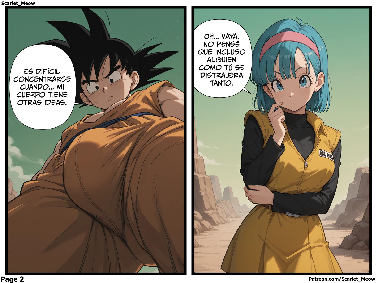 [Scarlet Meow] GOKUS Absence parte 7 (Dragon Ball Z)