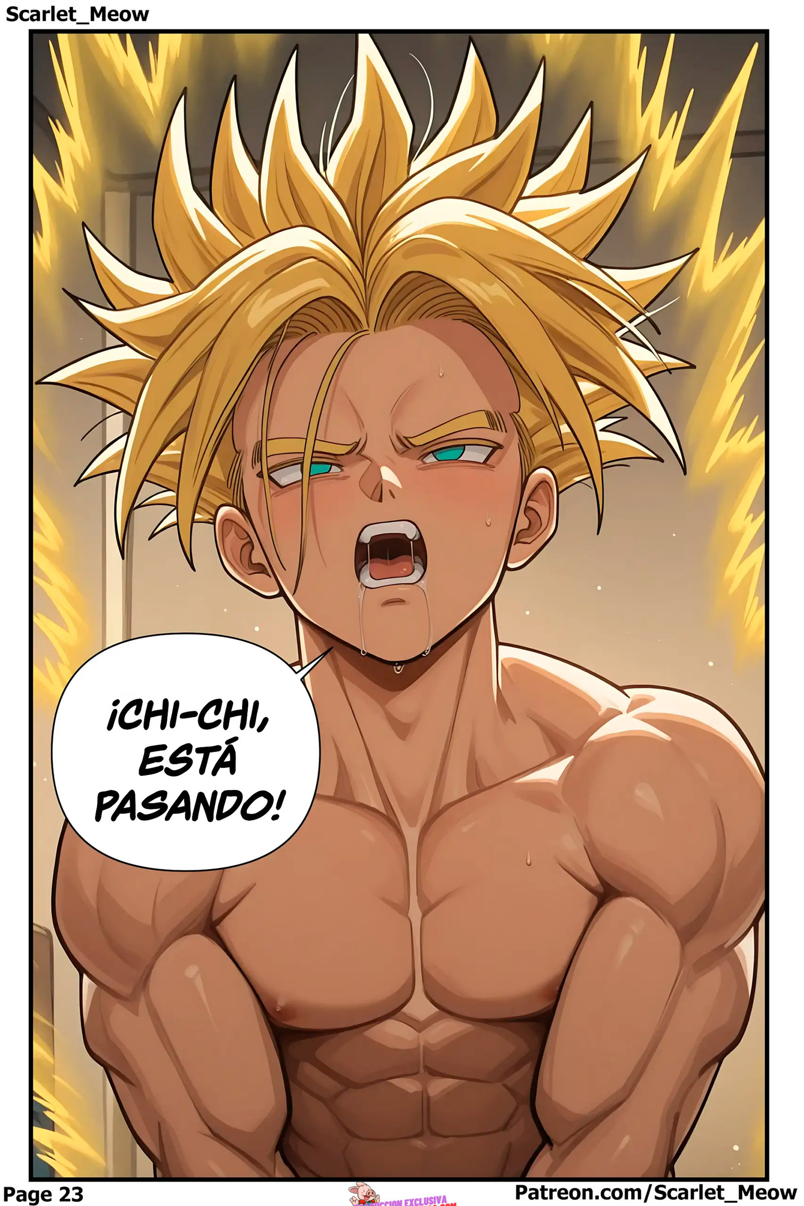 [Scarlet Meow] GOKUS Absence parte 8 (Dragon Ball Z)