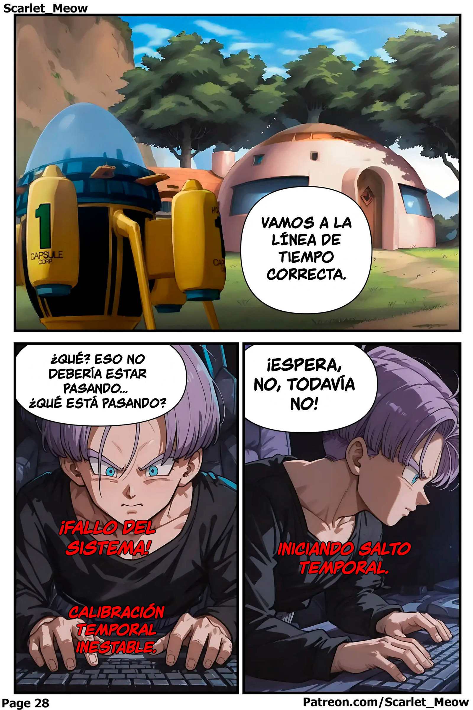 [Scarlet Meow] GOKUS Absence parte 8 (Dragon Ball Z)