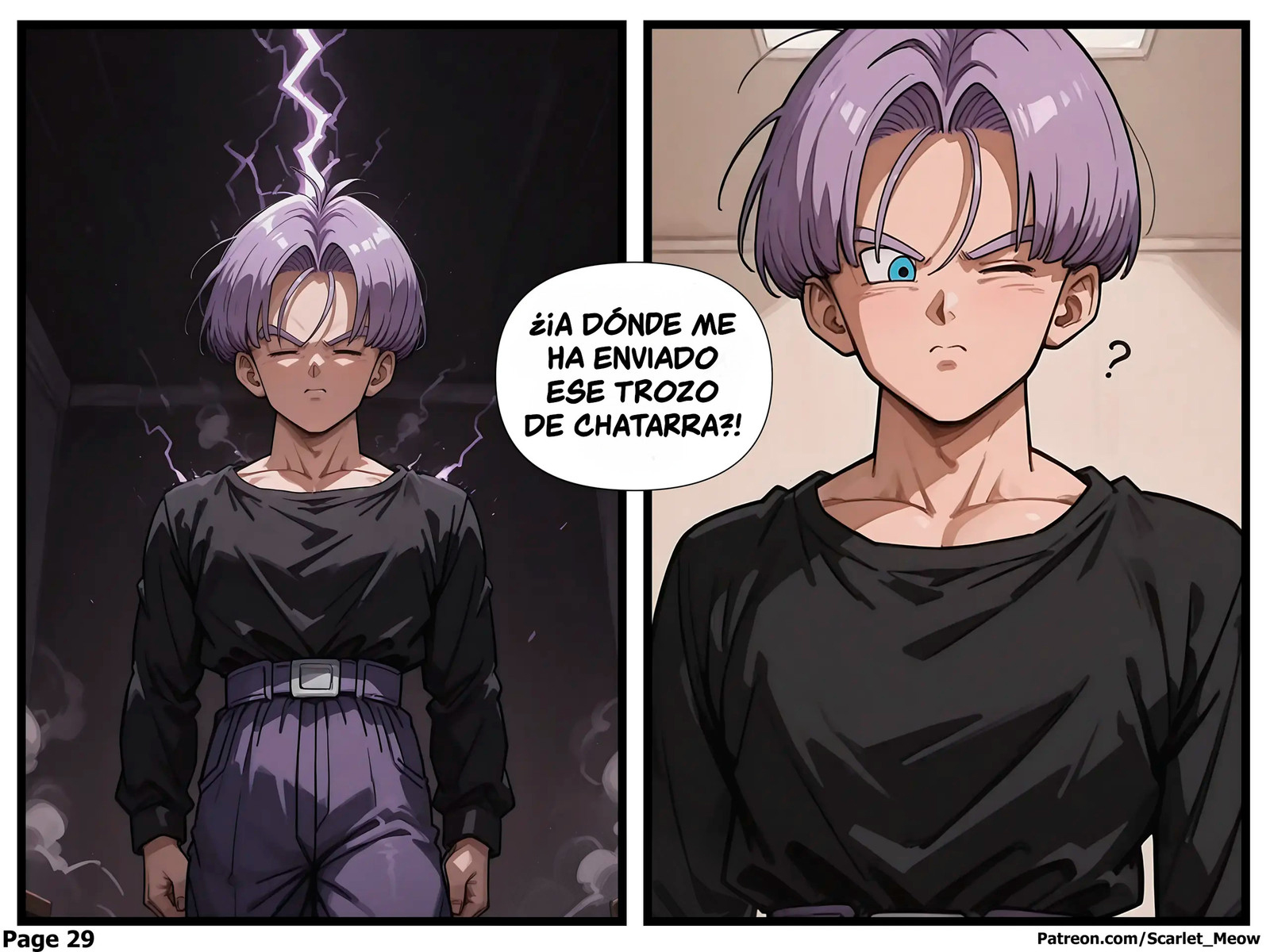 [Scarlet Meow] GOKUS Absence parte 8 (Dragon Ball Z)