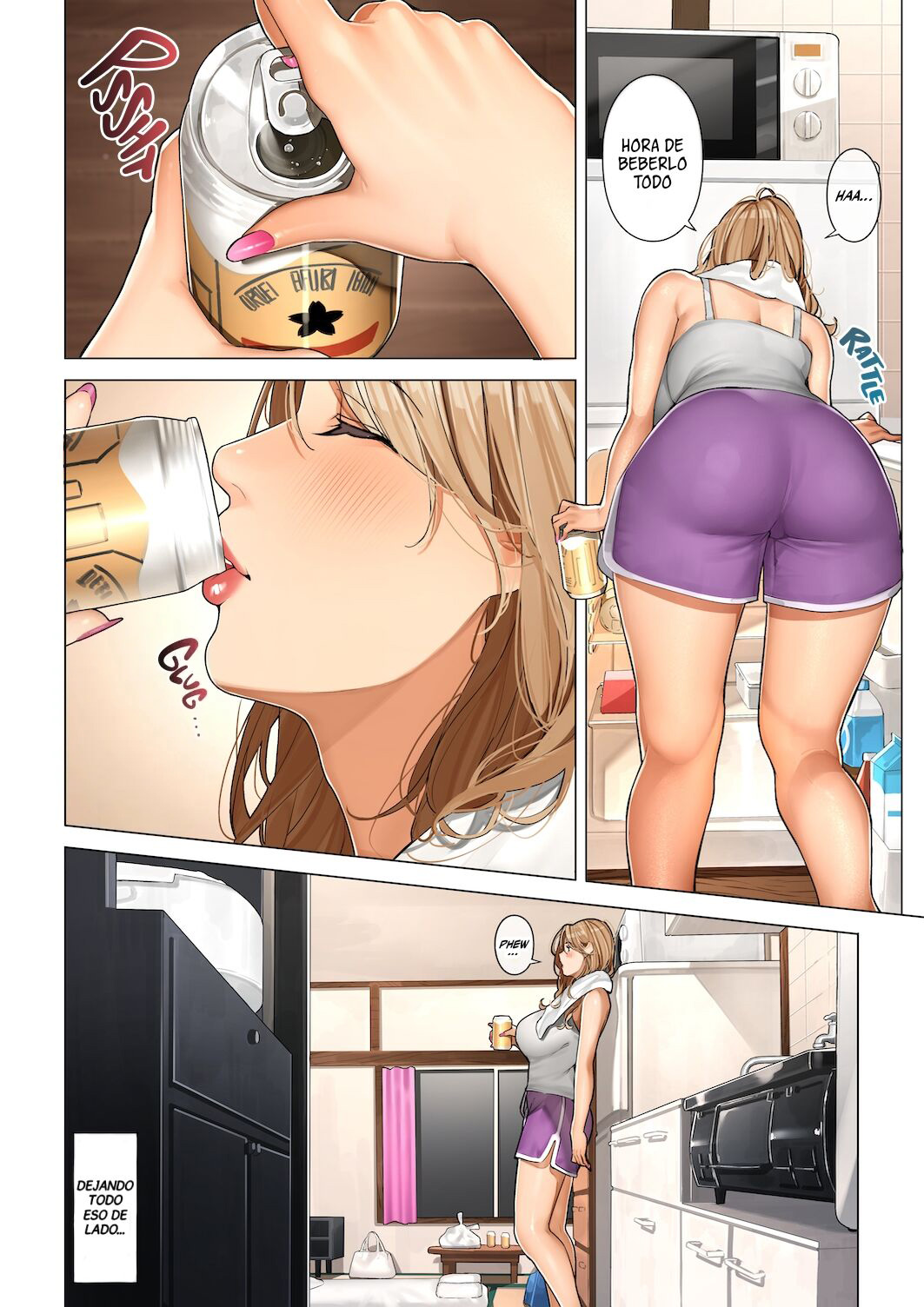 [Sakura no Tomoru Hie] Gal MAMA Anna-san (Comic Porn)