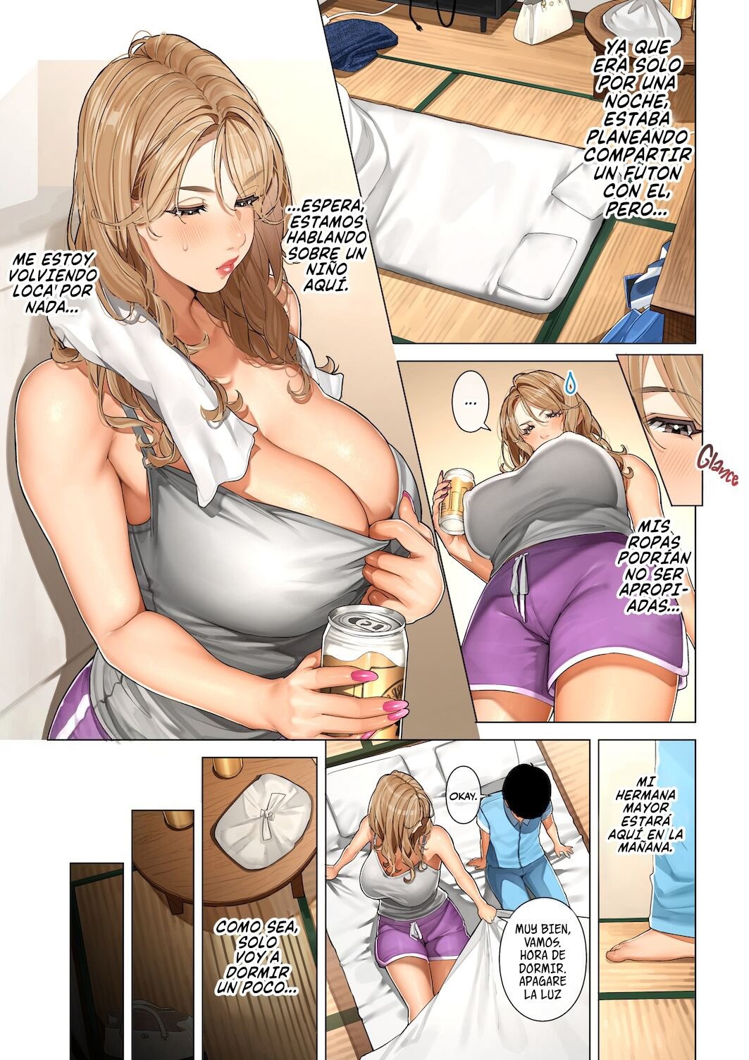 [Sakura no Tomoru Hie] Gal MAMA Anna-san (Comic Porn)
