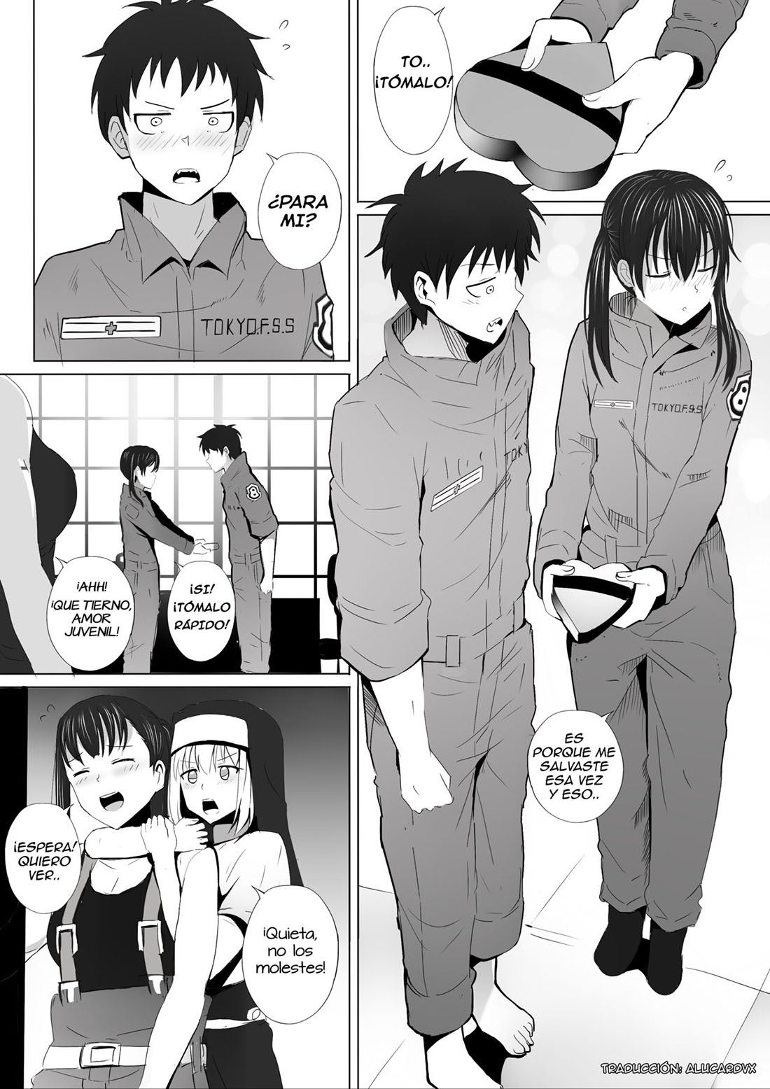 [Ginhaha] HONOO neko no Ongaeshi (Comic Porn)
