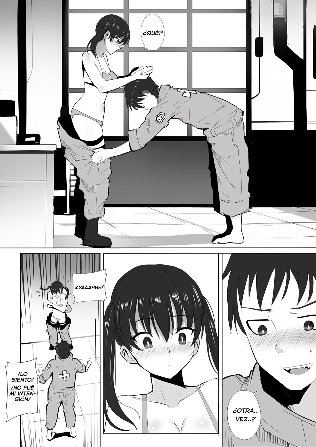[Ginhaha] HONOO neko no Ongaeshi (Comic Porn)