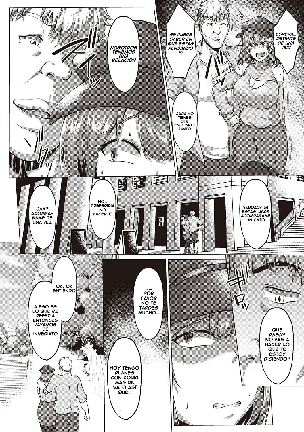 [Saint Shiro] Historia NTR en la Universidad (Comic Porn)