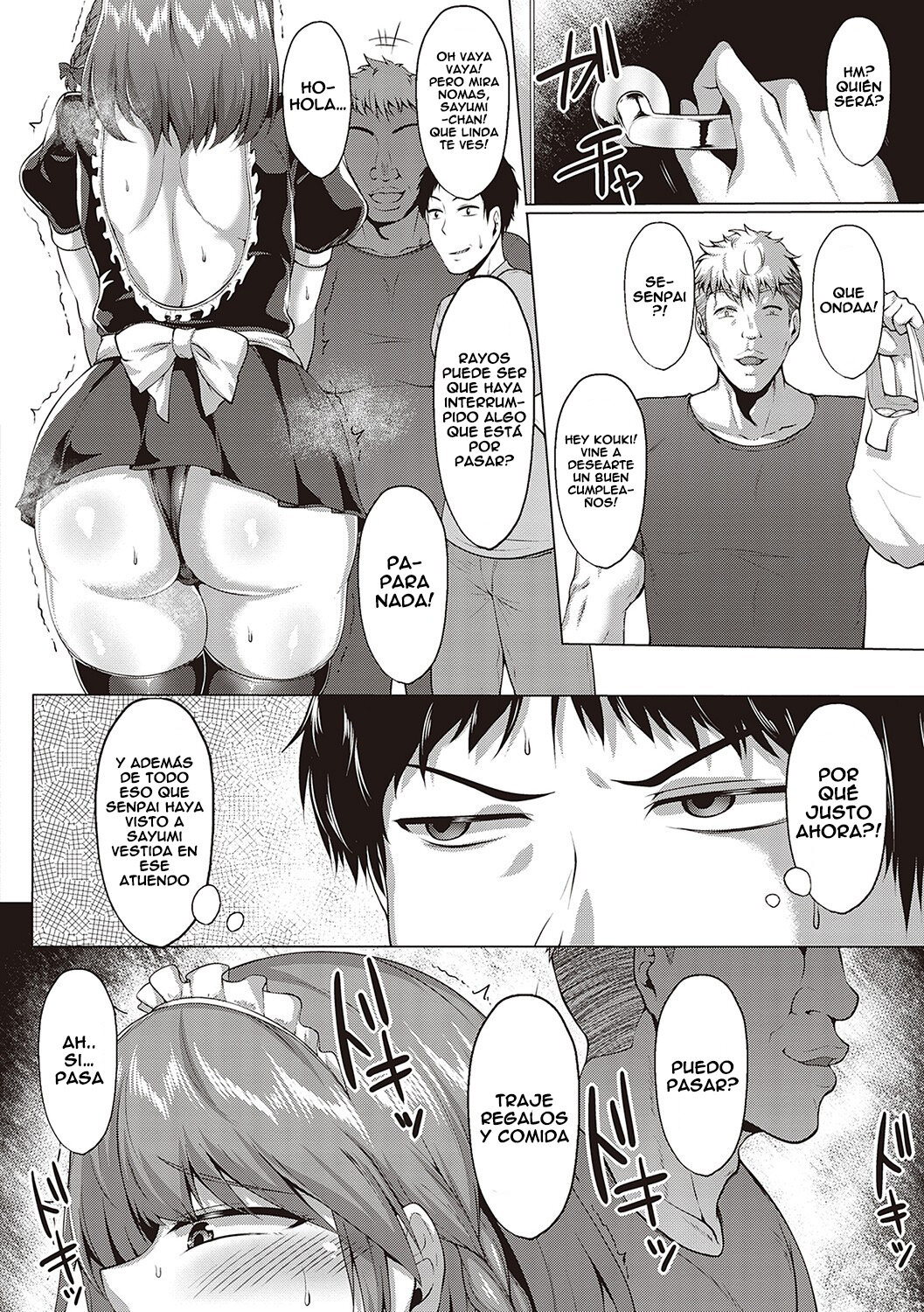 [Saint Shiro] Historia NTR en la Universidad (Comic Porn)