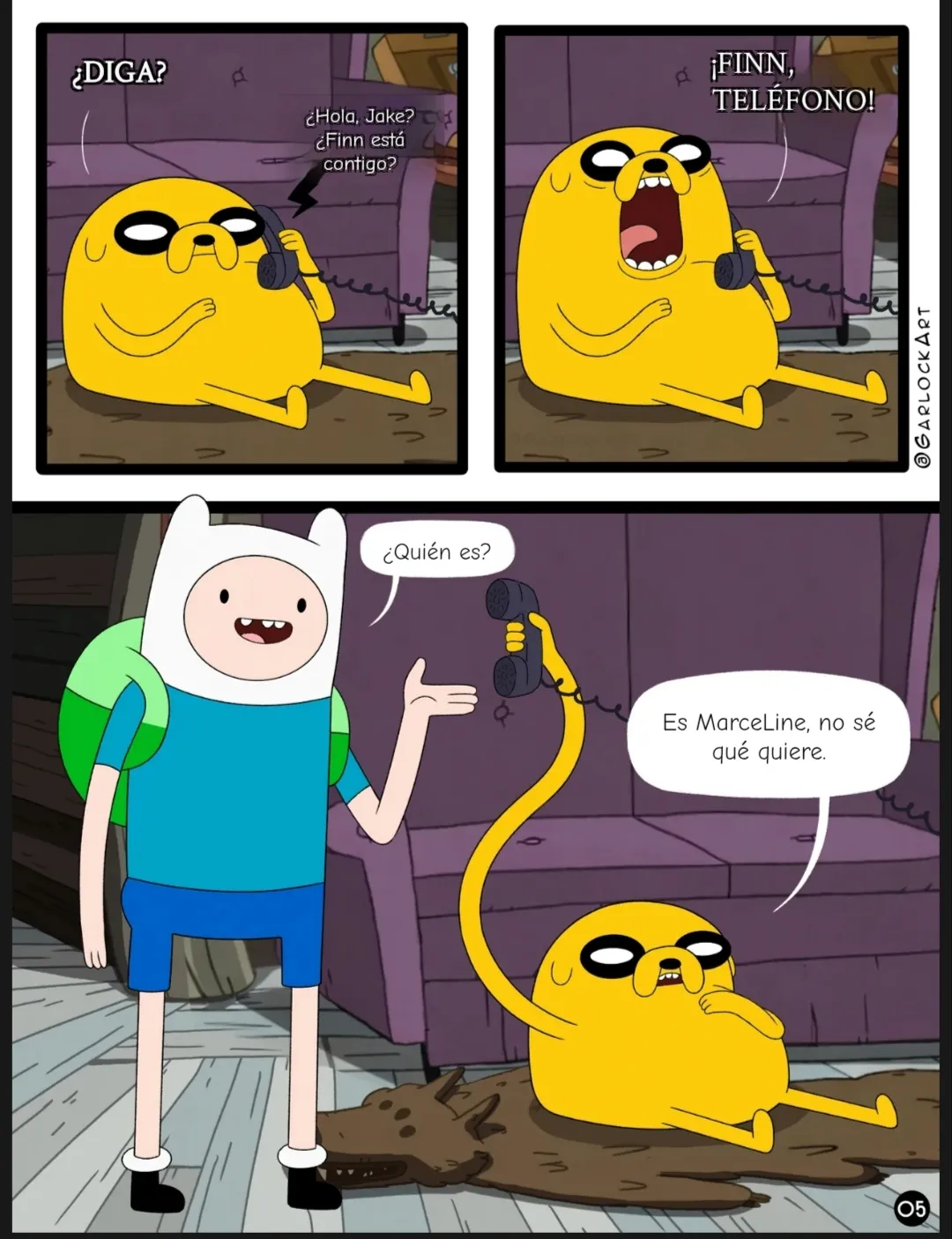 [GarlockArt] Threesome Time: Naughty Adventures (Adventure Time)