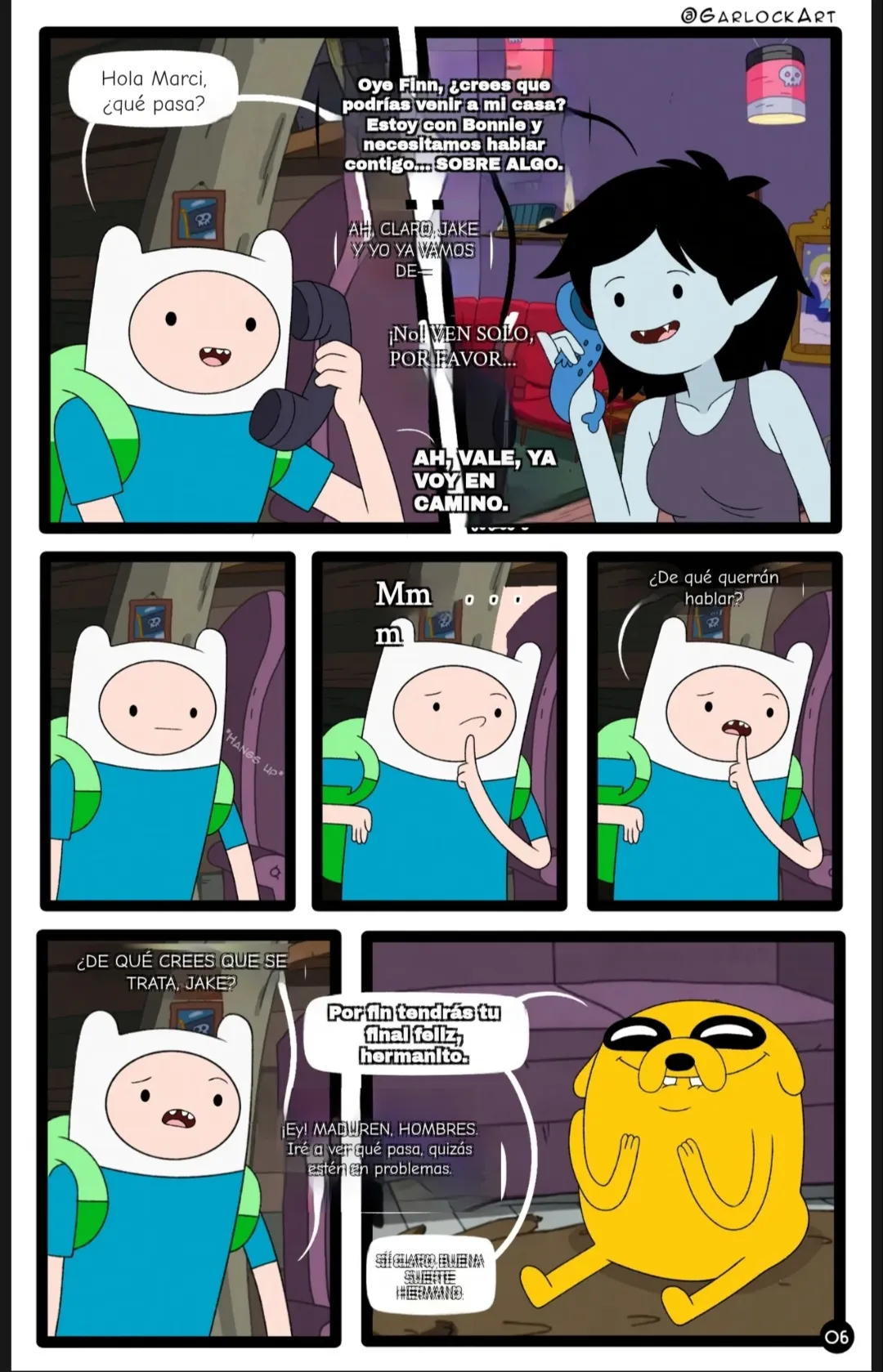 [GarlockArt] Threesome Time: Naughty Adventures (Adventure Time)