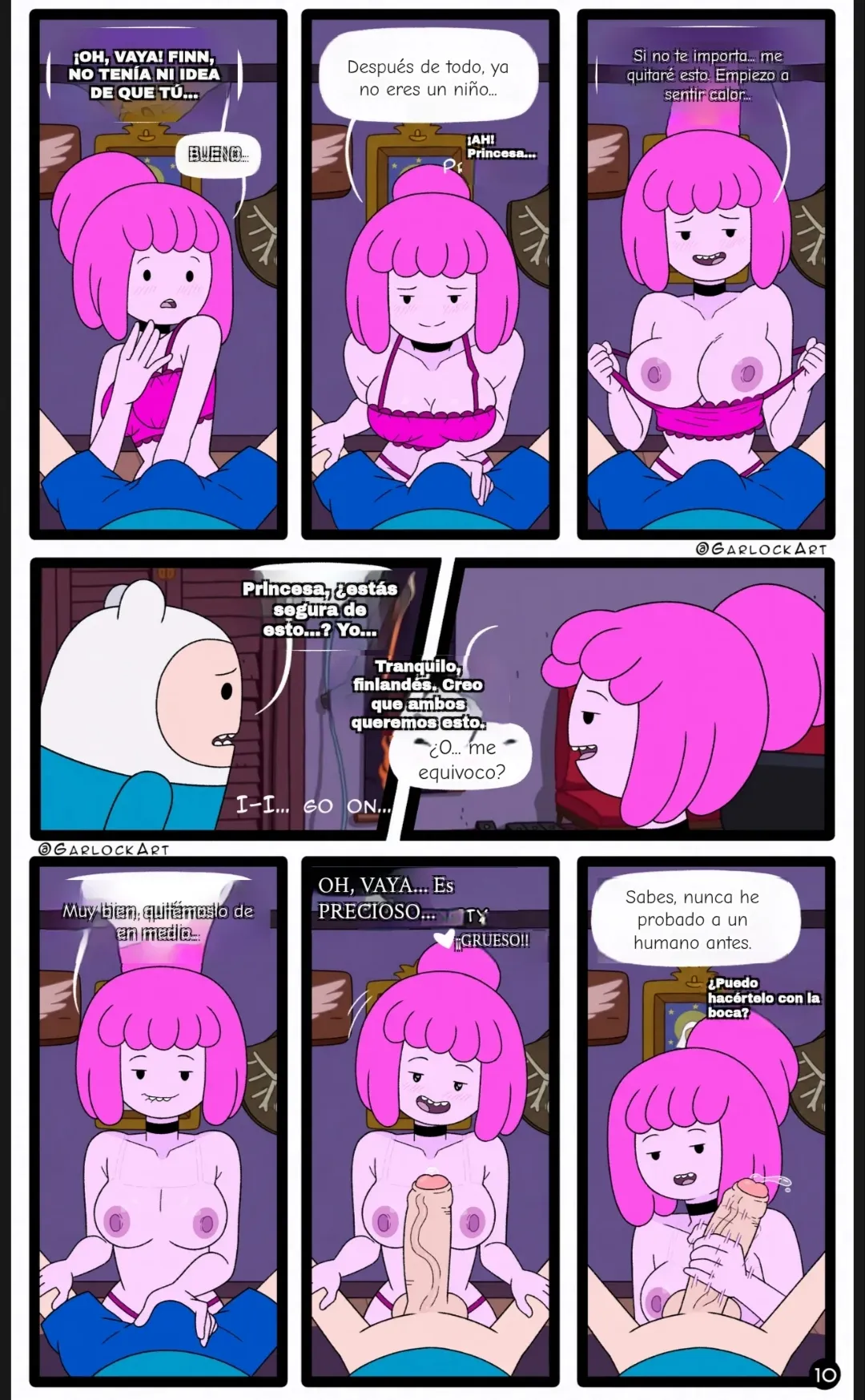 [GarlockArt] Threesome Time: Naughty Adventures (Adventure Time)