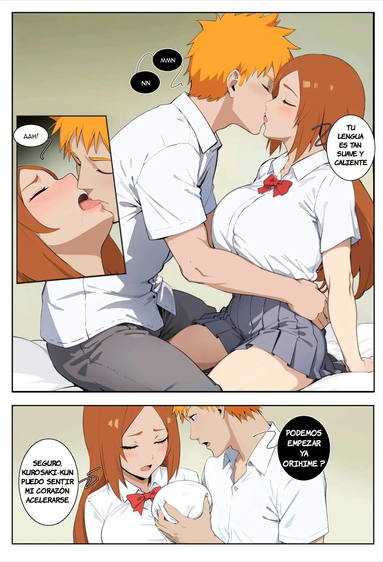 [Kisou] La tarde estudio de Inoue-san y Kurosaki-kun (Bleach)