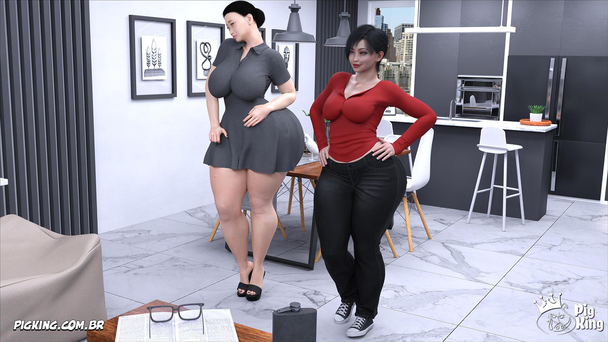 [CrazyDad3D] KOBAYASHI Family parte 1 (Comic Porn)