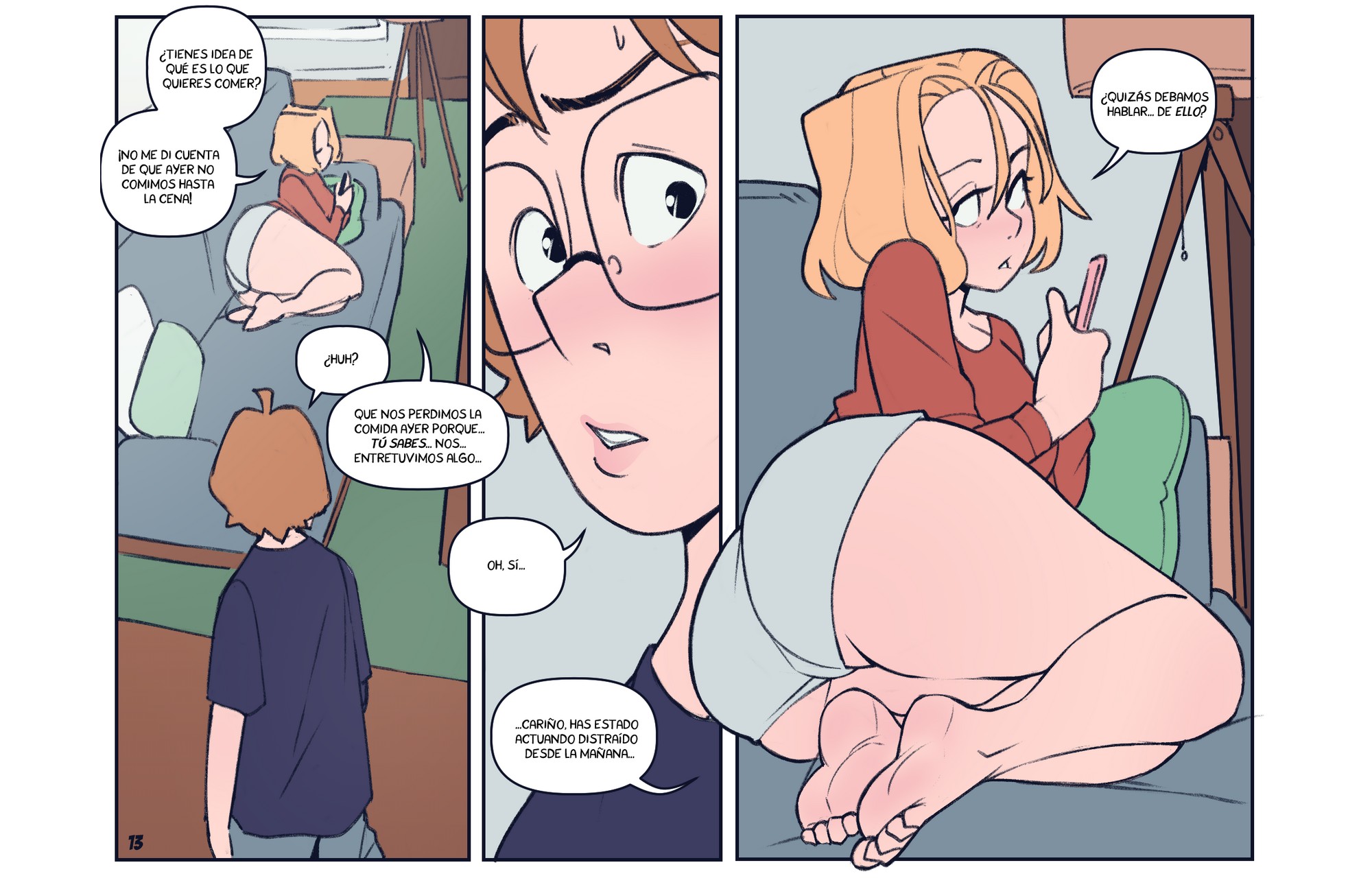 [NotEnoughMilk] Summer Ache (Comic Porn)