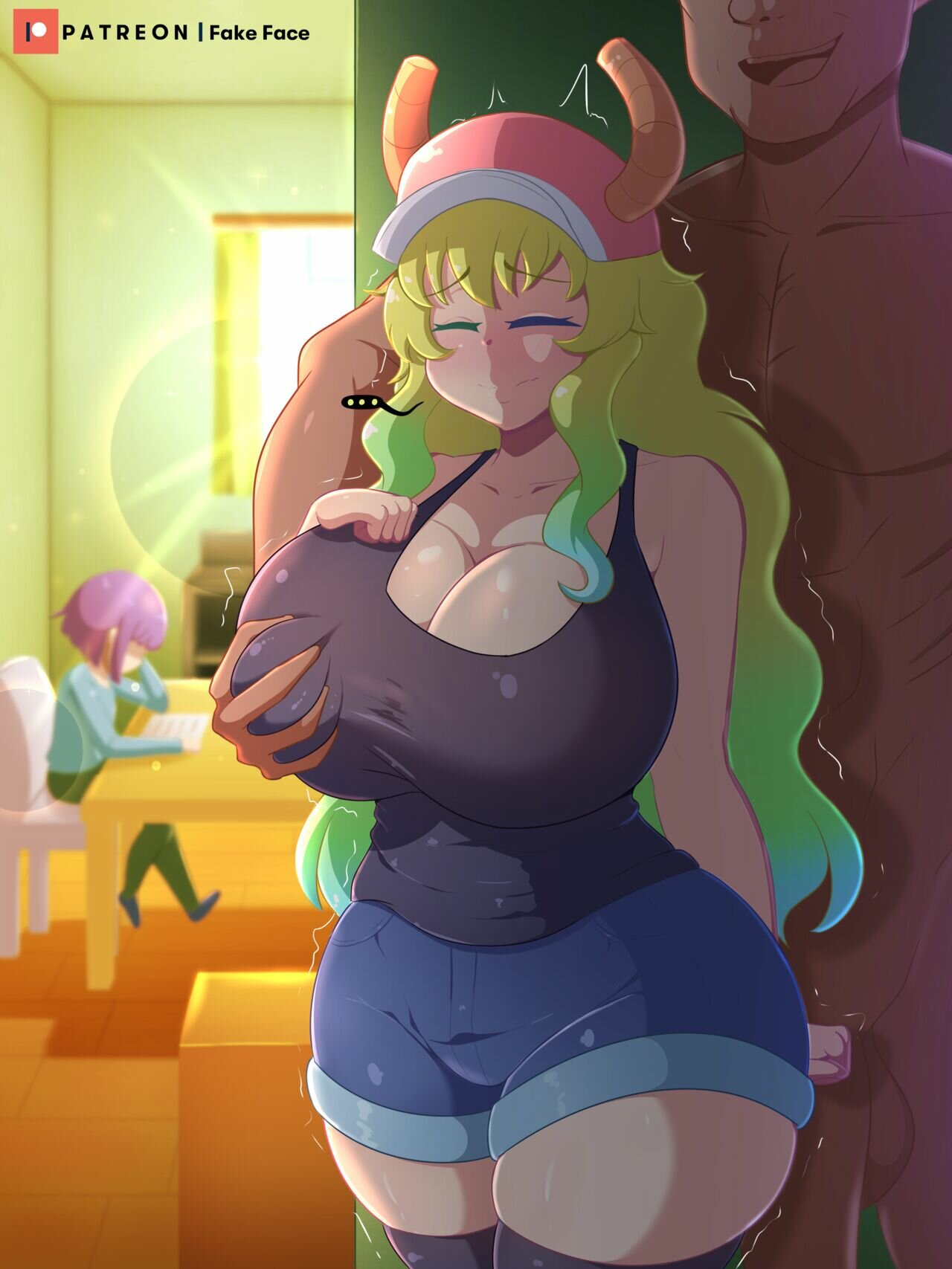 [Fake Face] LUCUA! (Kobayashi-san Chi no Maid Dragon)