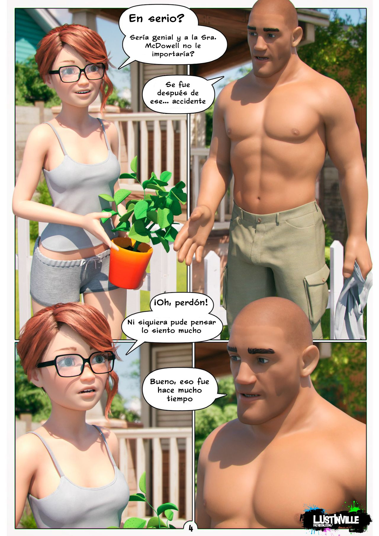[Ugaromix] LUSTINVILLE 1 — Noise in the Basement (Comic Porn)