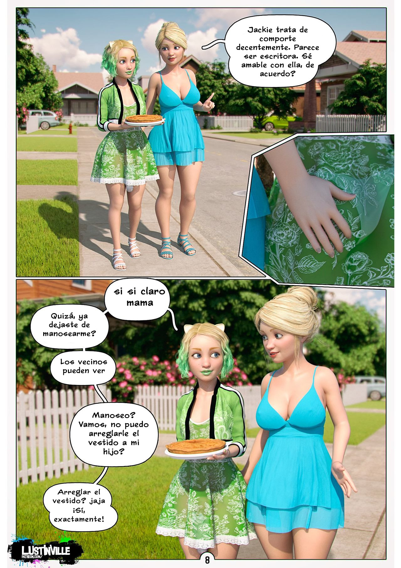 [Ugaromix] LUSTINVILLE 2 — Mornings Quests (Comic Porn)