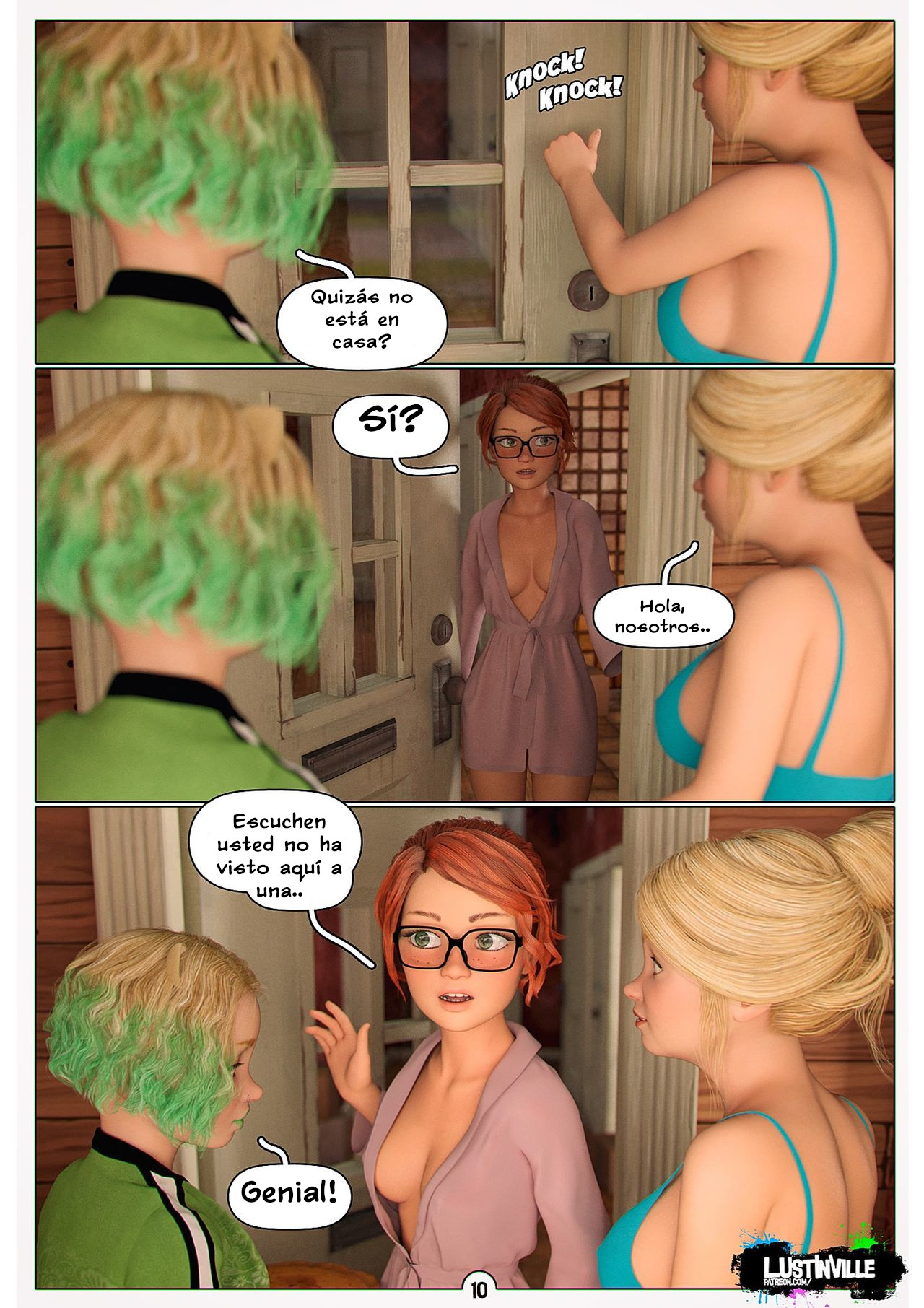 [Ugaromix] LUSTINVILLE 2 — Mornings Quests (Comic Porn)