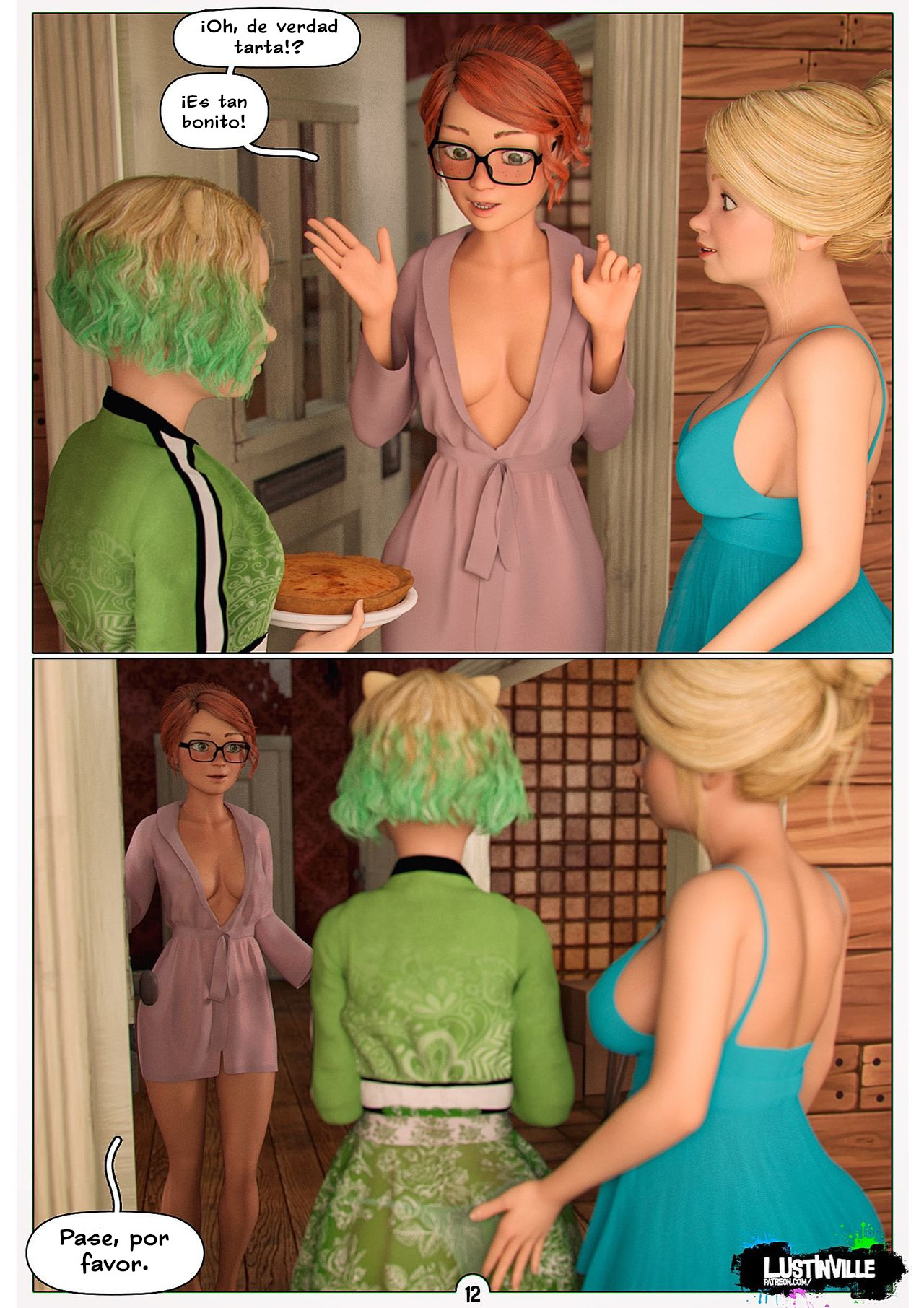 [Ugaromix] LUSTINVILLE 2 — Mornings Quests (Comic Porn)