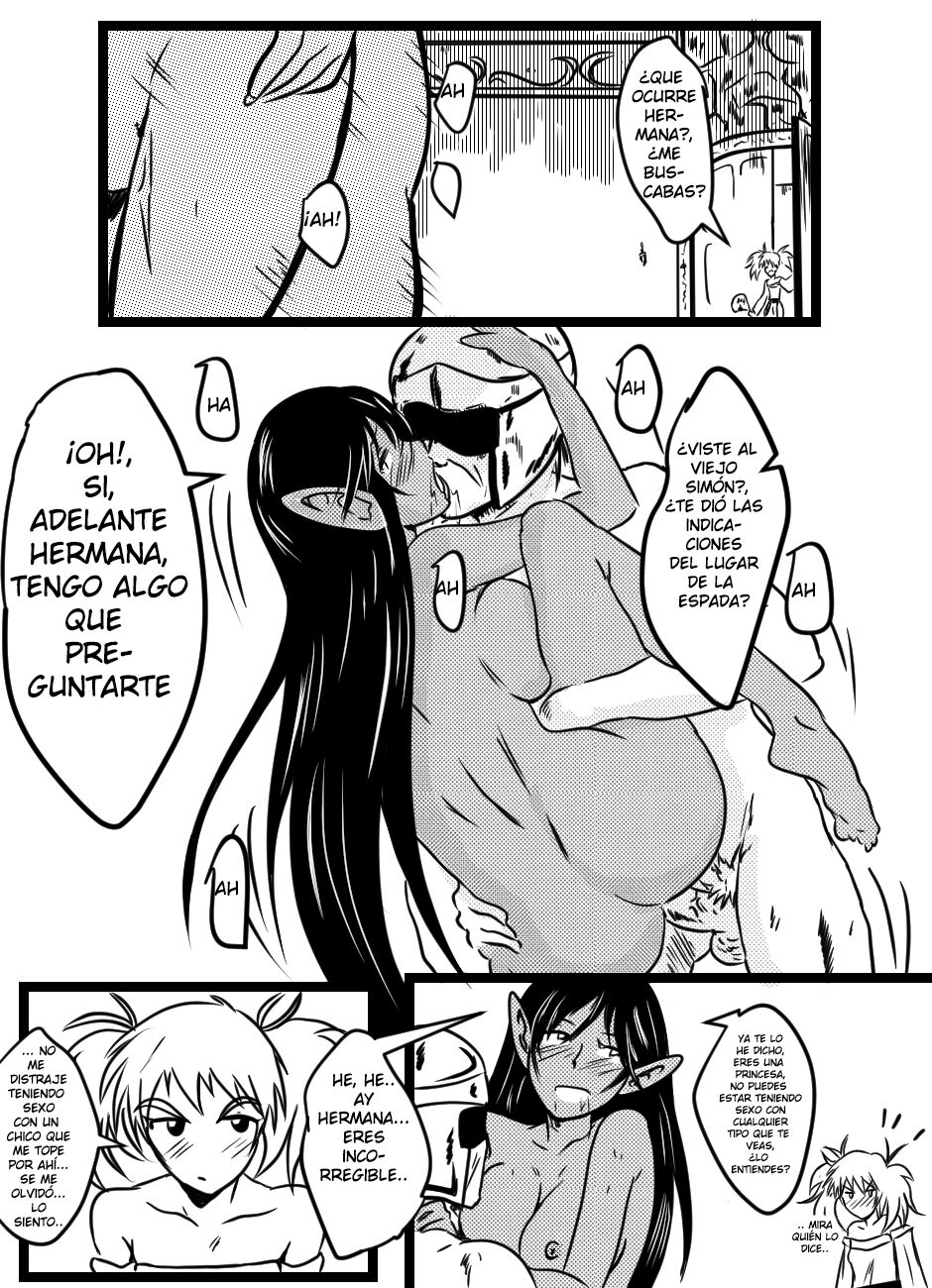 [Ka-iN] La ESPADA SAGRADA parte 2 (Comic Porn)