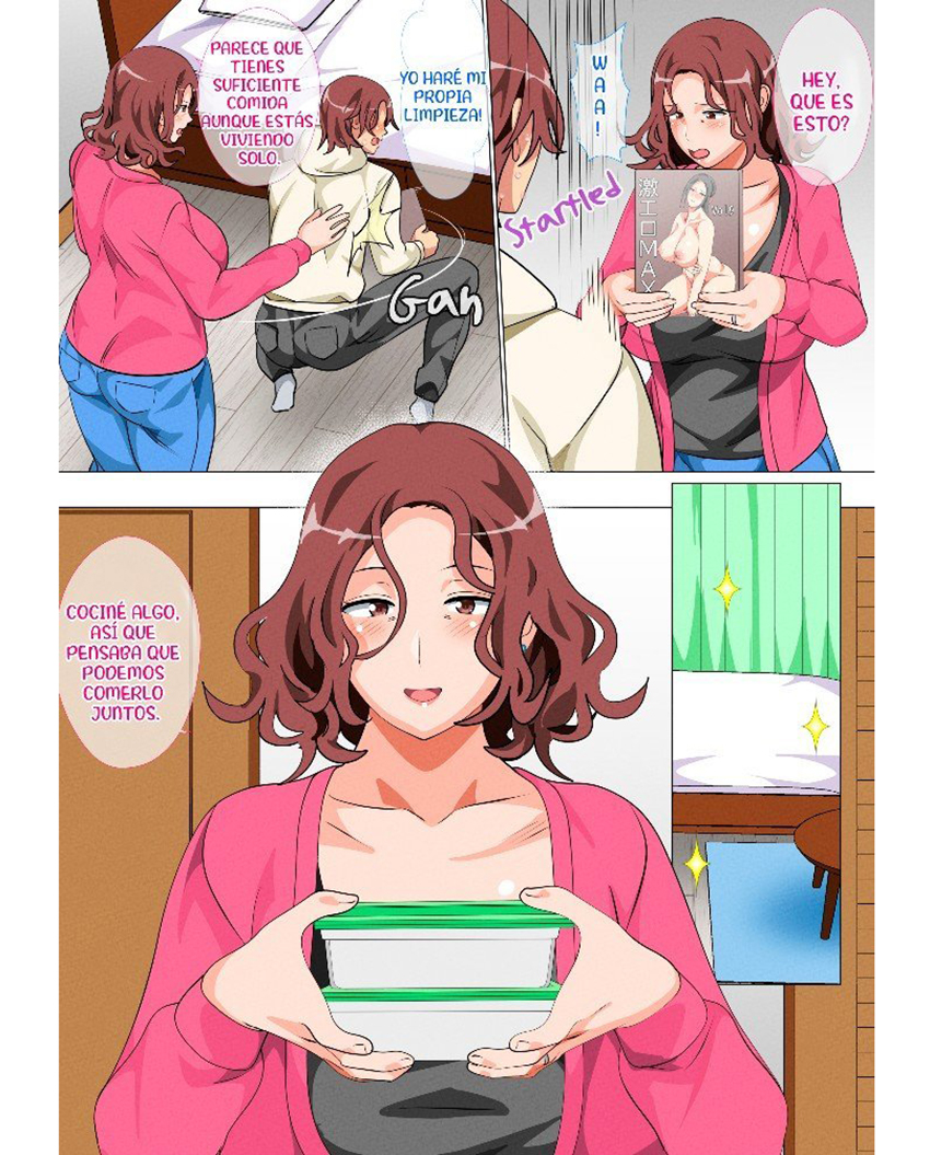 [Circle Spice] MADRE Visitando a su HIJO en Tokio (Comic Porn)