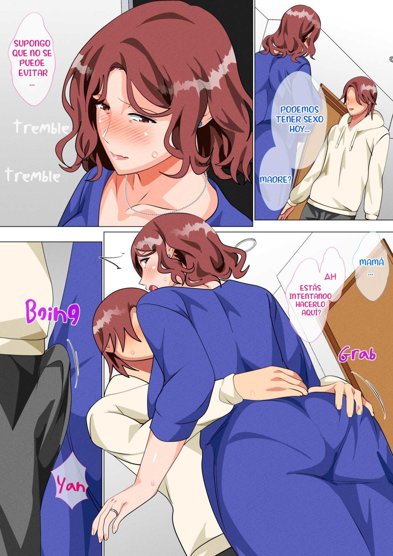 [Circle Spice] MADRE Visitando a su HIJO en Tokio (Comic Porn)