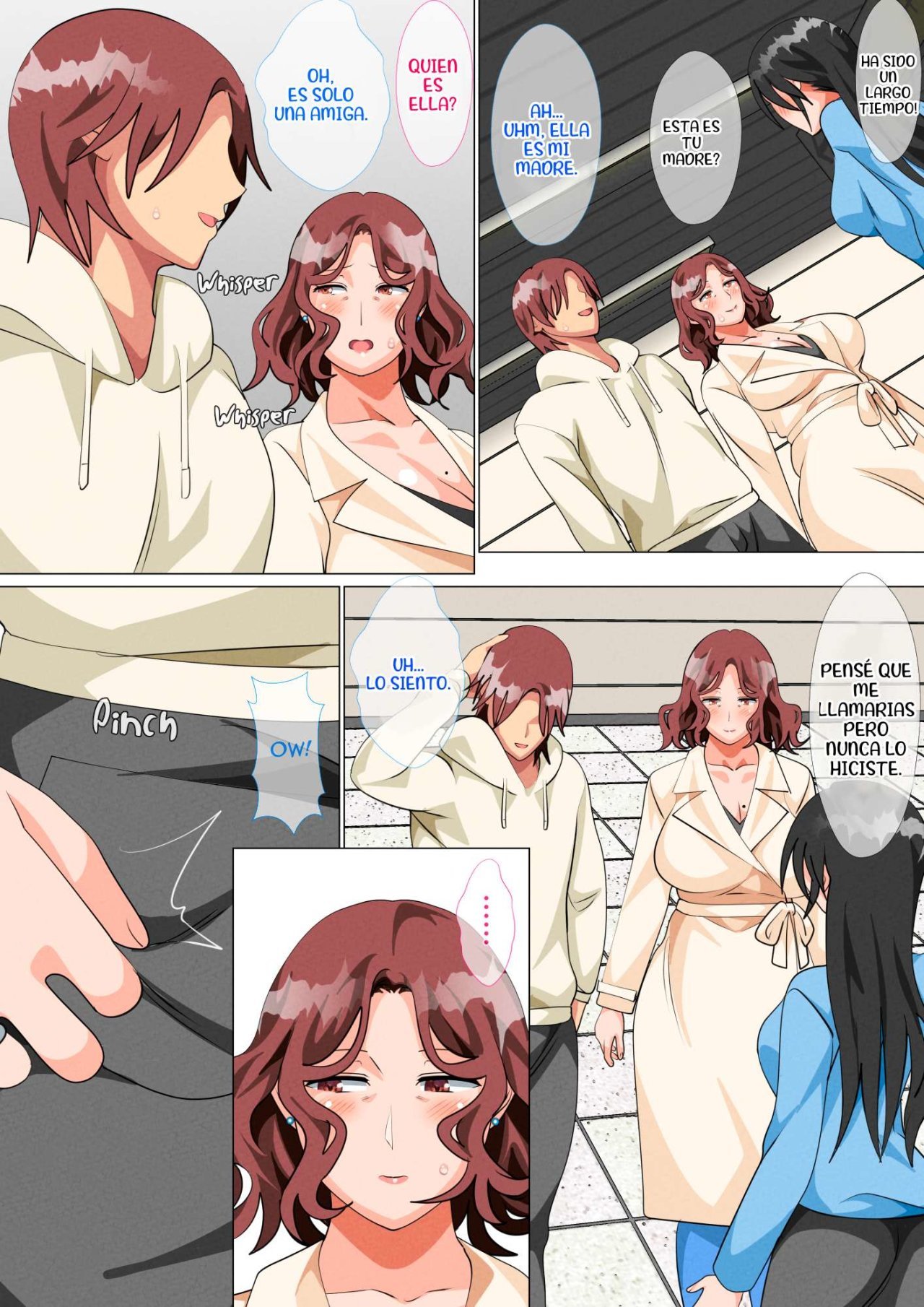 [Circle Spice] MADRE Visitando a su HIJO en Tokio (Comic Porn)