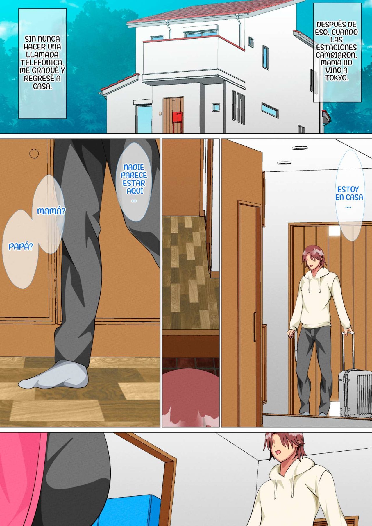 [Circle Spice] MADRE Visitando a su HIJO en Tokio (Comic Porn)