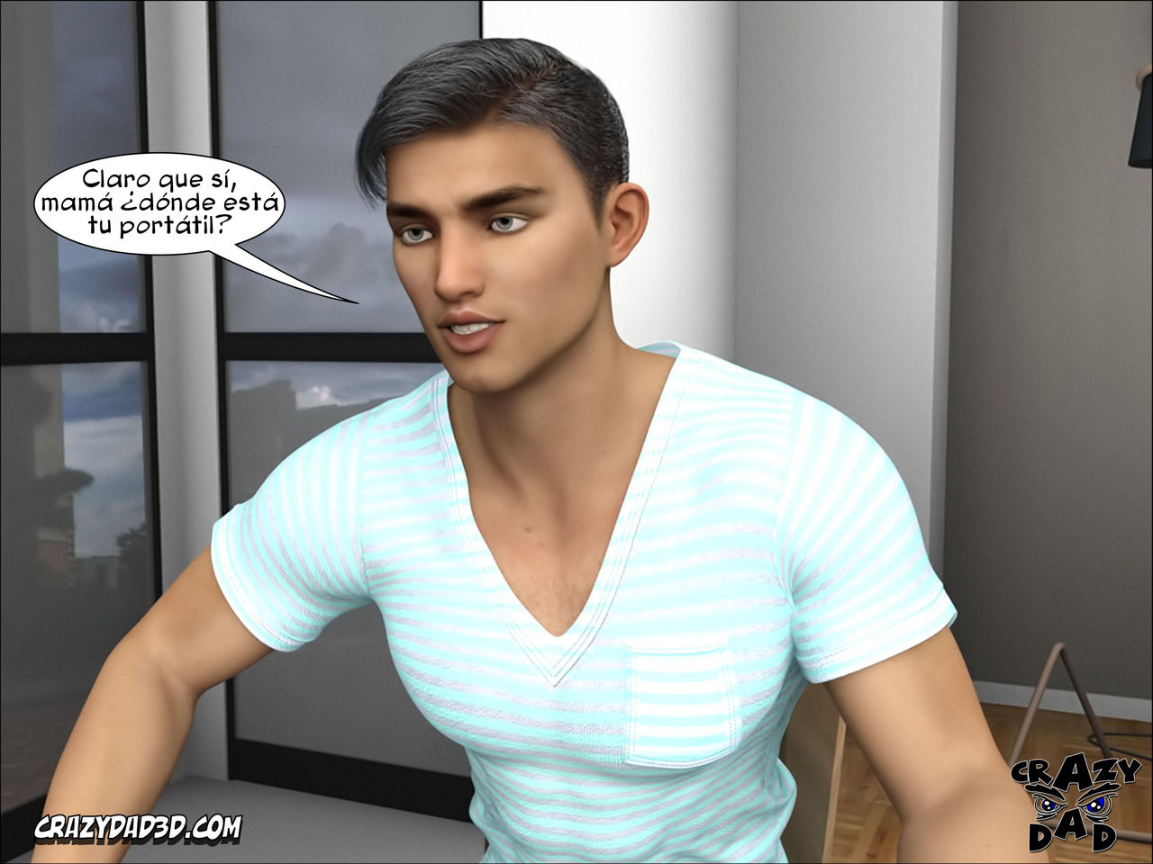 [CrazyDad3D] MOTHER DESIRE Forbidden parte 2 (Comic Porn)