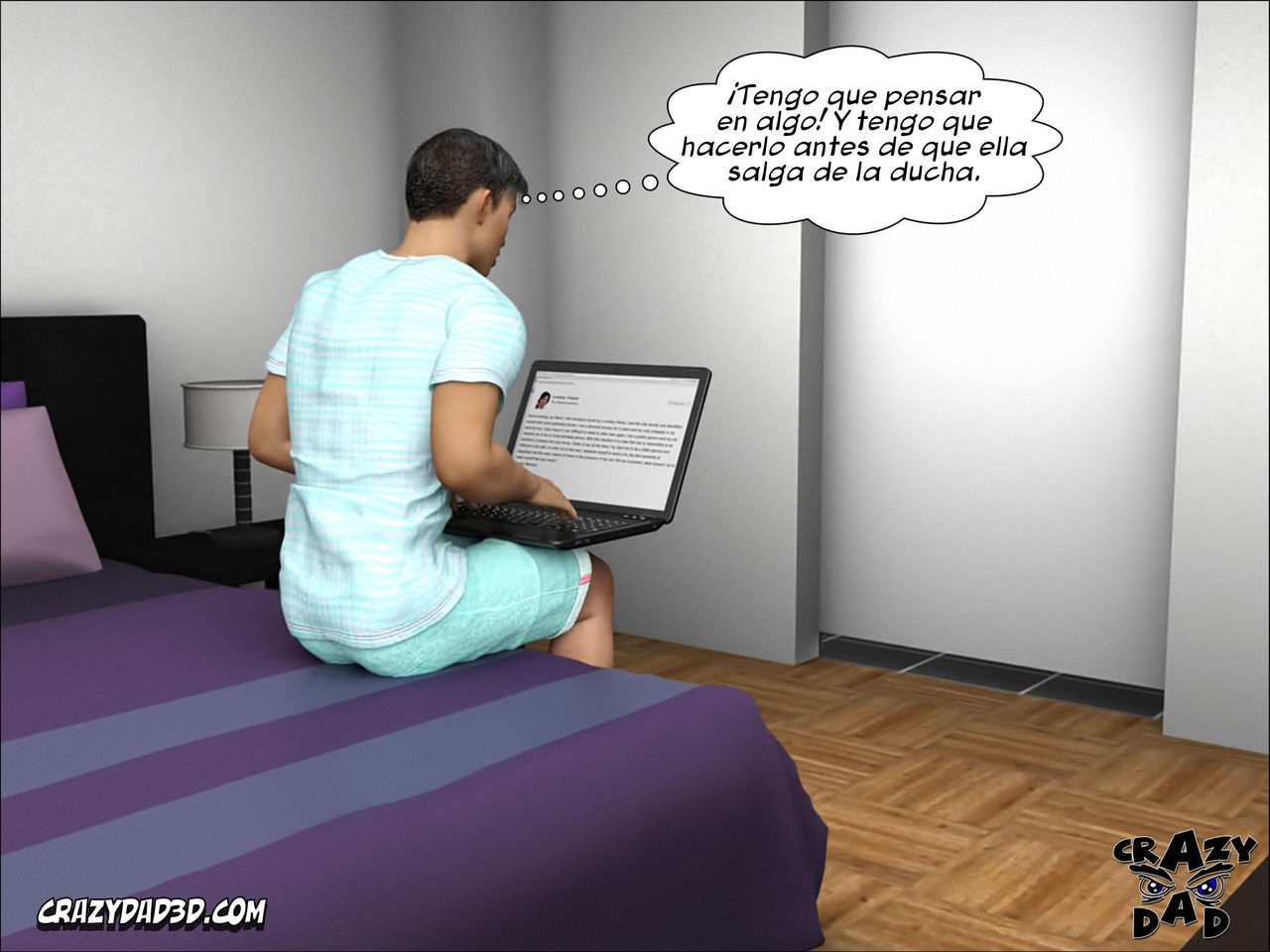 [CrazyDad3D] MOTHER DESIRE Forbidden parte 2 (Comic Porn)