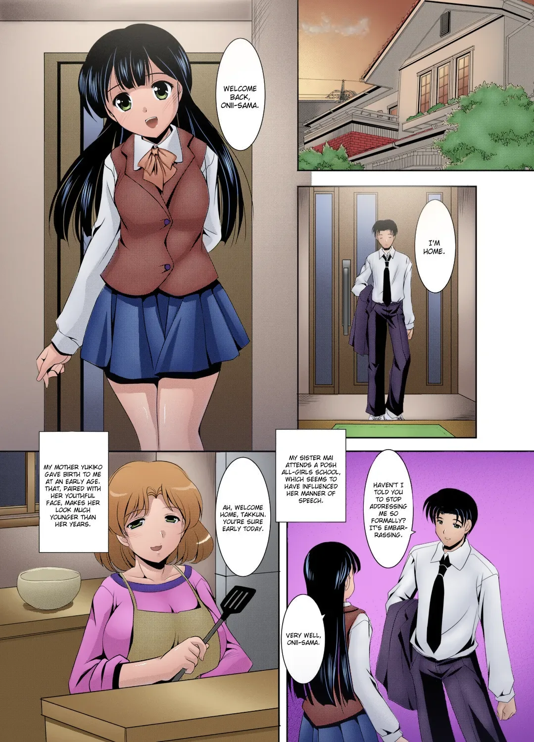 [Mizushiro Takuya] Kazoku Soukan | Incestuous Family Chapters 1-6 [English]