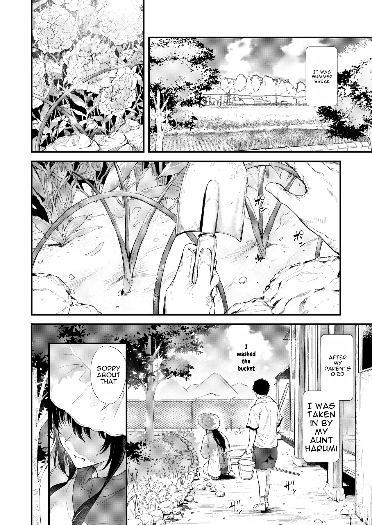 [Nasumu Nyuusangyou (Nusumusbim)] Boku no Seishun wa Inaka no Okaa-san Datta Ni [English]
