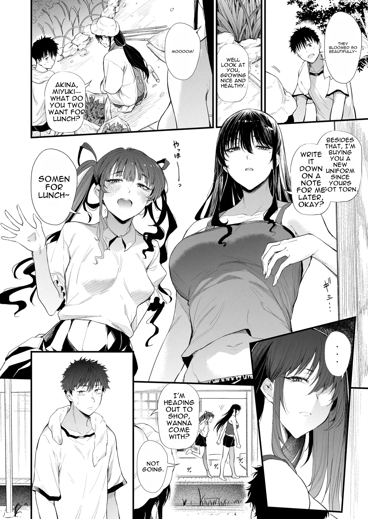 [Nasumu Nyuusangyou (Nusumusbim)] Boku no Seishun wa Inaka no Okaa-san Datta Ni [English]