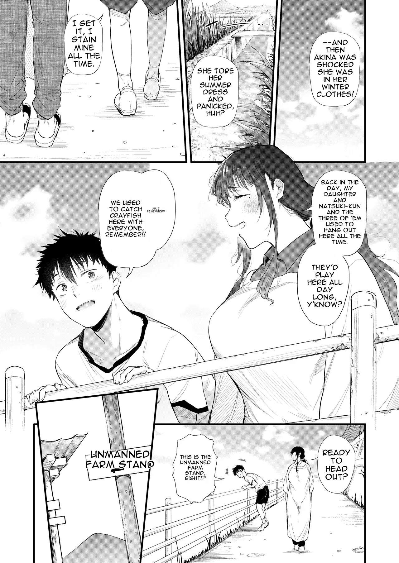 [Nasumu Nyuusangyou (Nusumusbim)] Boku no Seishun wa Inaka no Okaa-san Datta Ni [English]