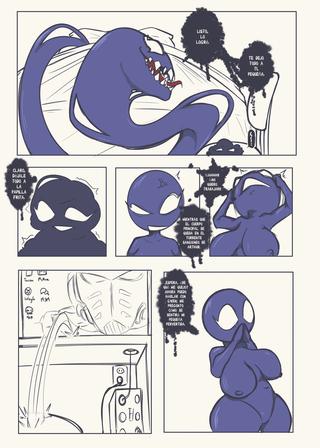 Overflowing Black – 2V