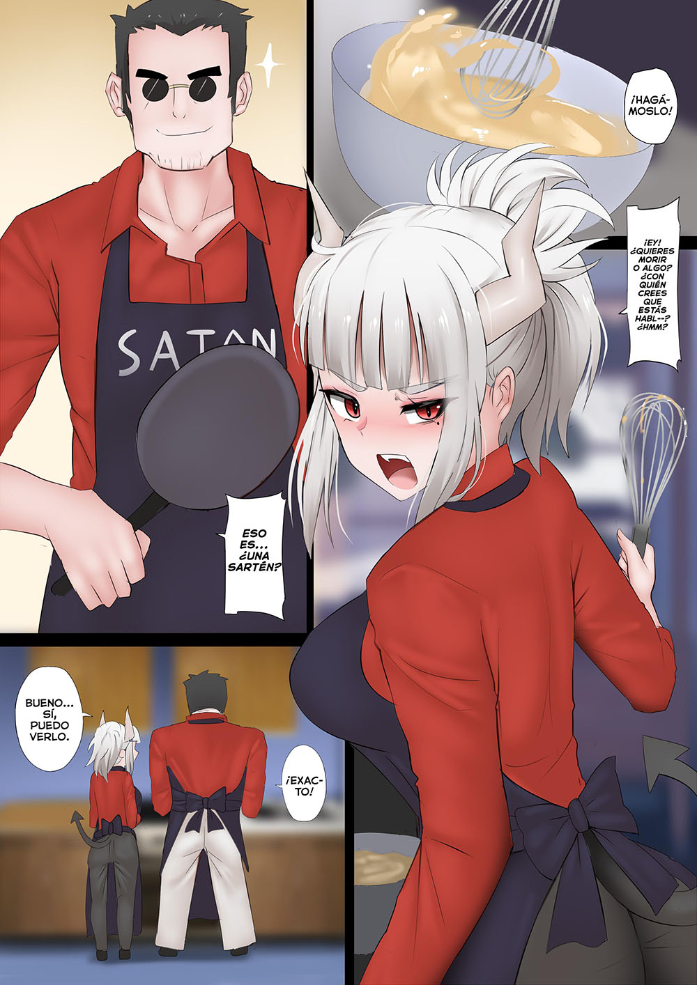 [Ginhaha] PANCAKES Challenge (Comic Porn)