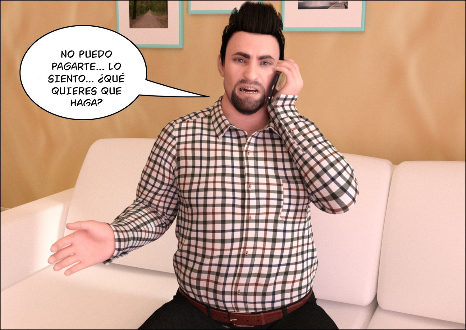 [Mature3Dcomics] PAY your DEBT (Comic Porn)