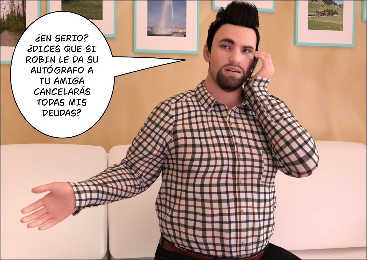 [Mature3Dcomics] PAY your DEBT (Comic Porn)