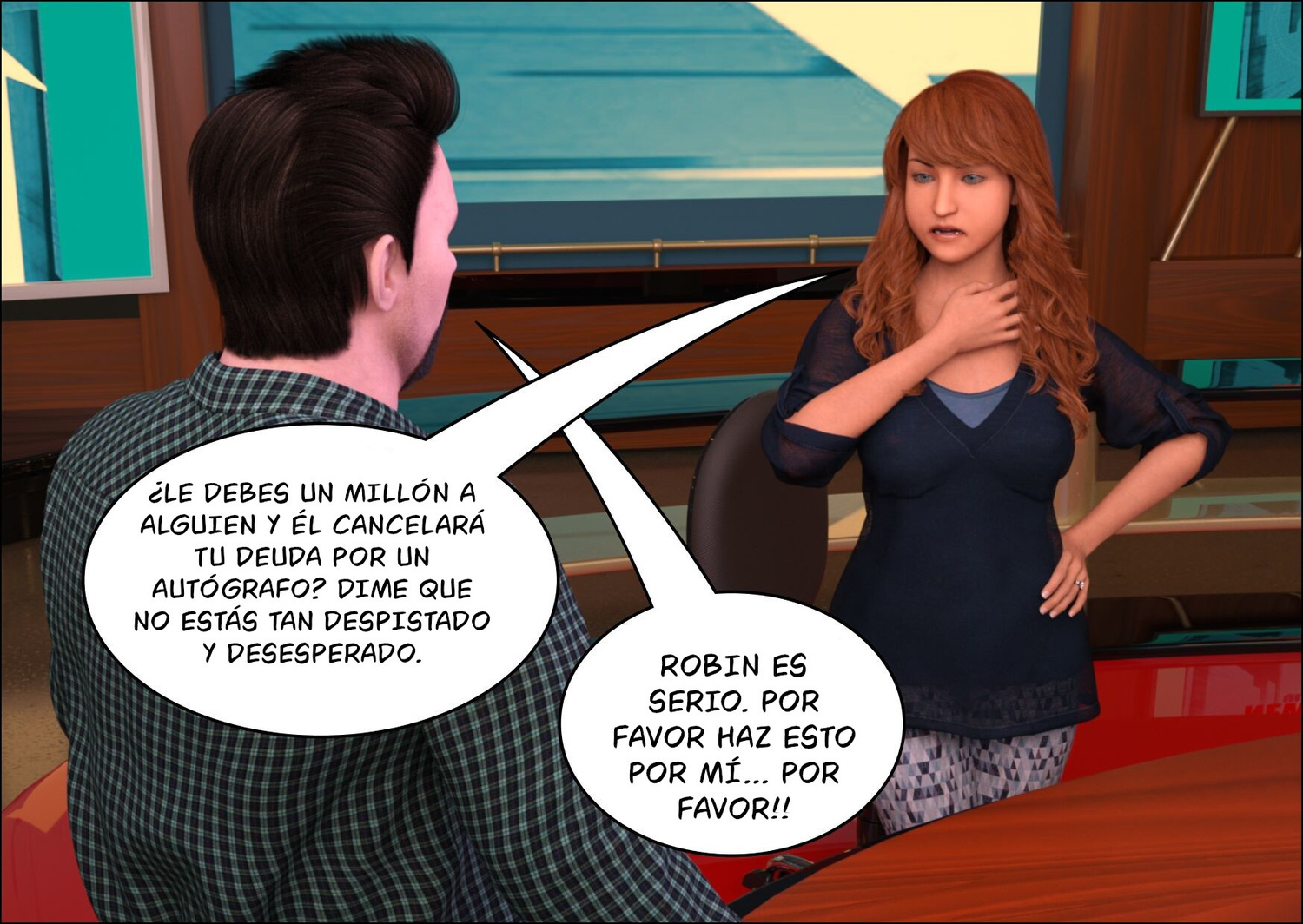 [Mature3Dcomics] PAY your DEBT (Comic Porn)