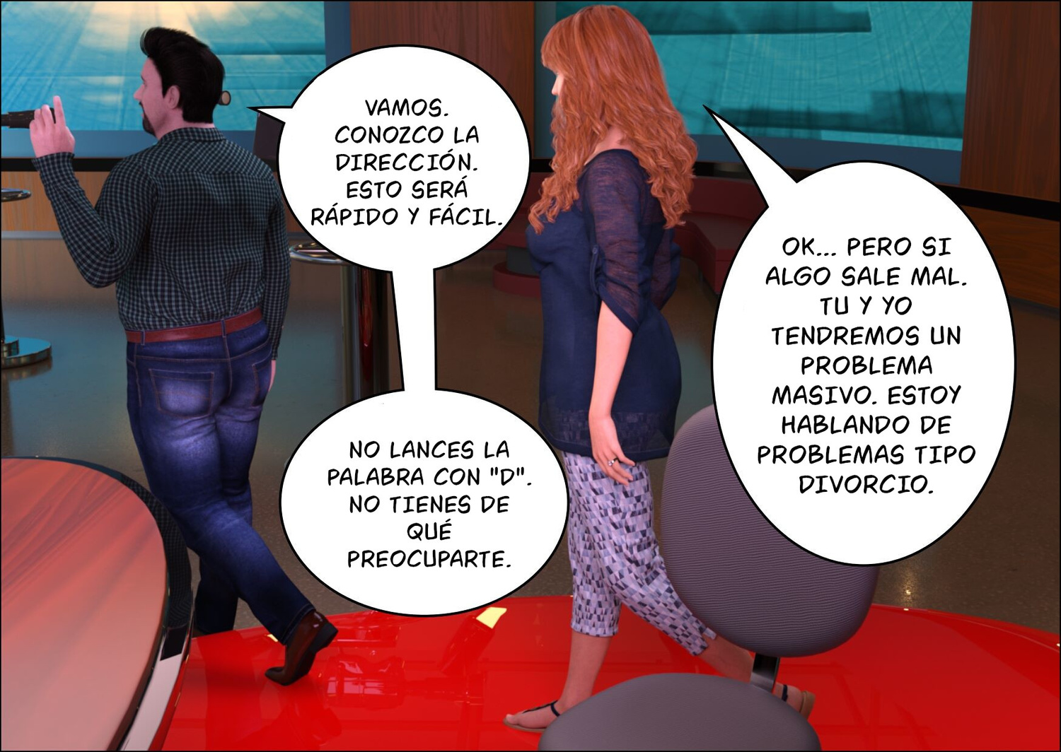 [Mature3Dcomics] PAY your DEBT (Comic Porn)